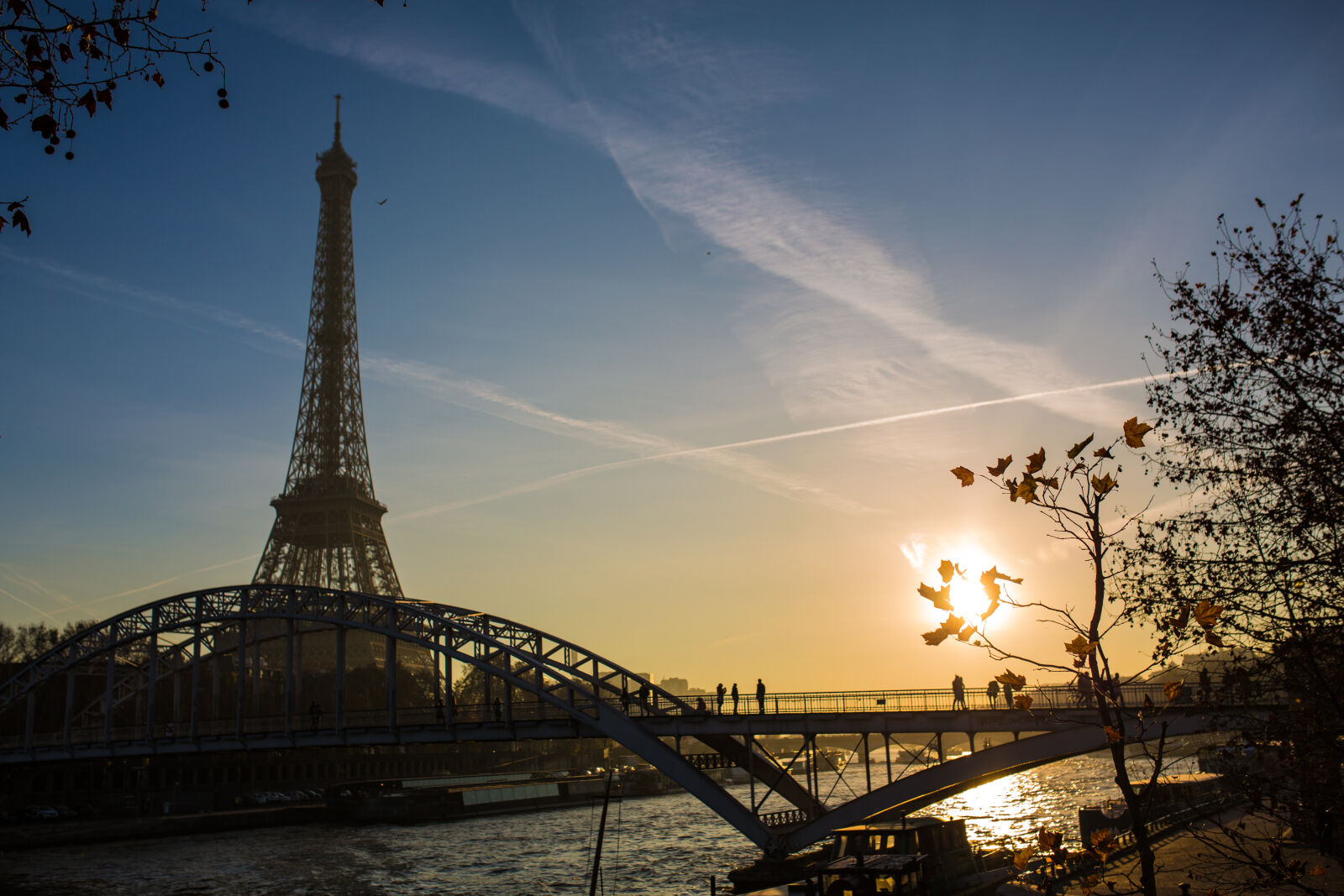 Sigma 35mm F1.4 DG HSM Art sample photo. Bridge, eiffel, tower, europe photography