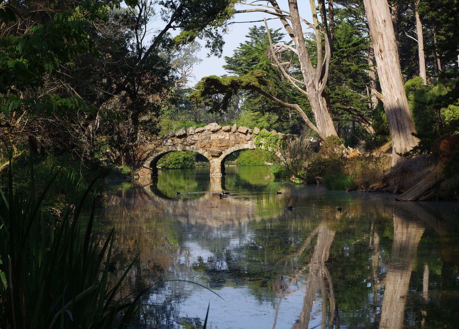 Pentax K-50 sample photo. Bridge, stone, water photography