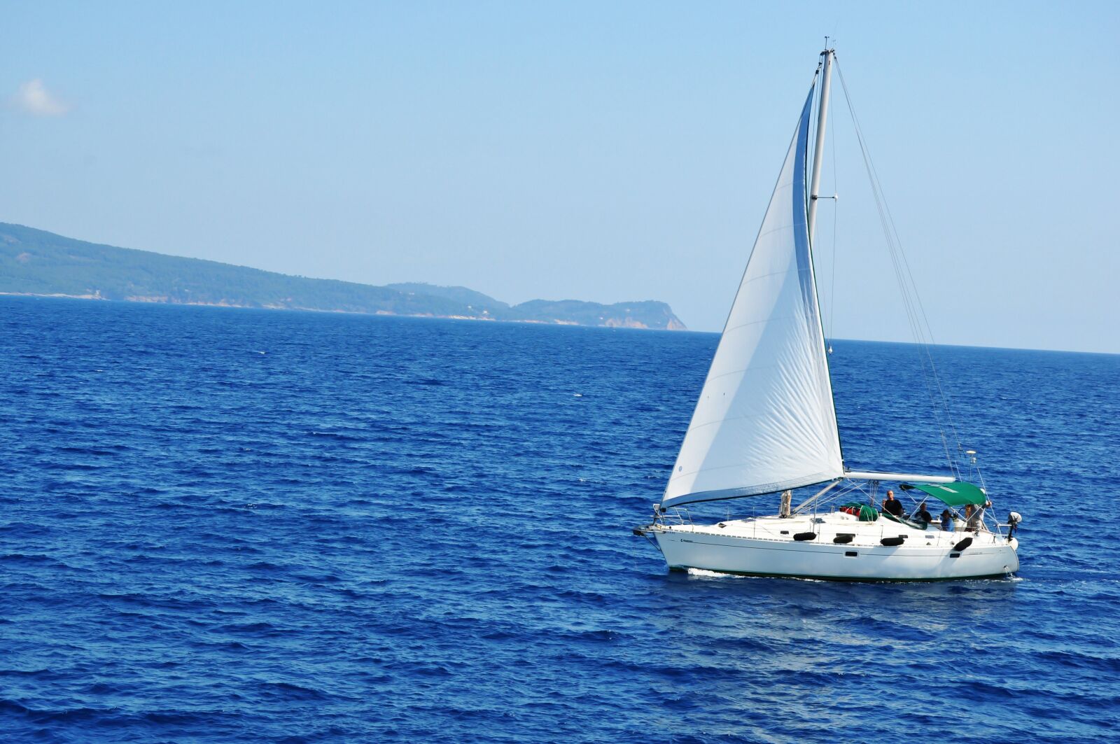 Nikon D5000 sample photo. Sea, yacht, boat photography