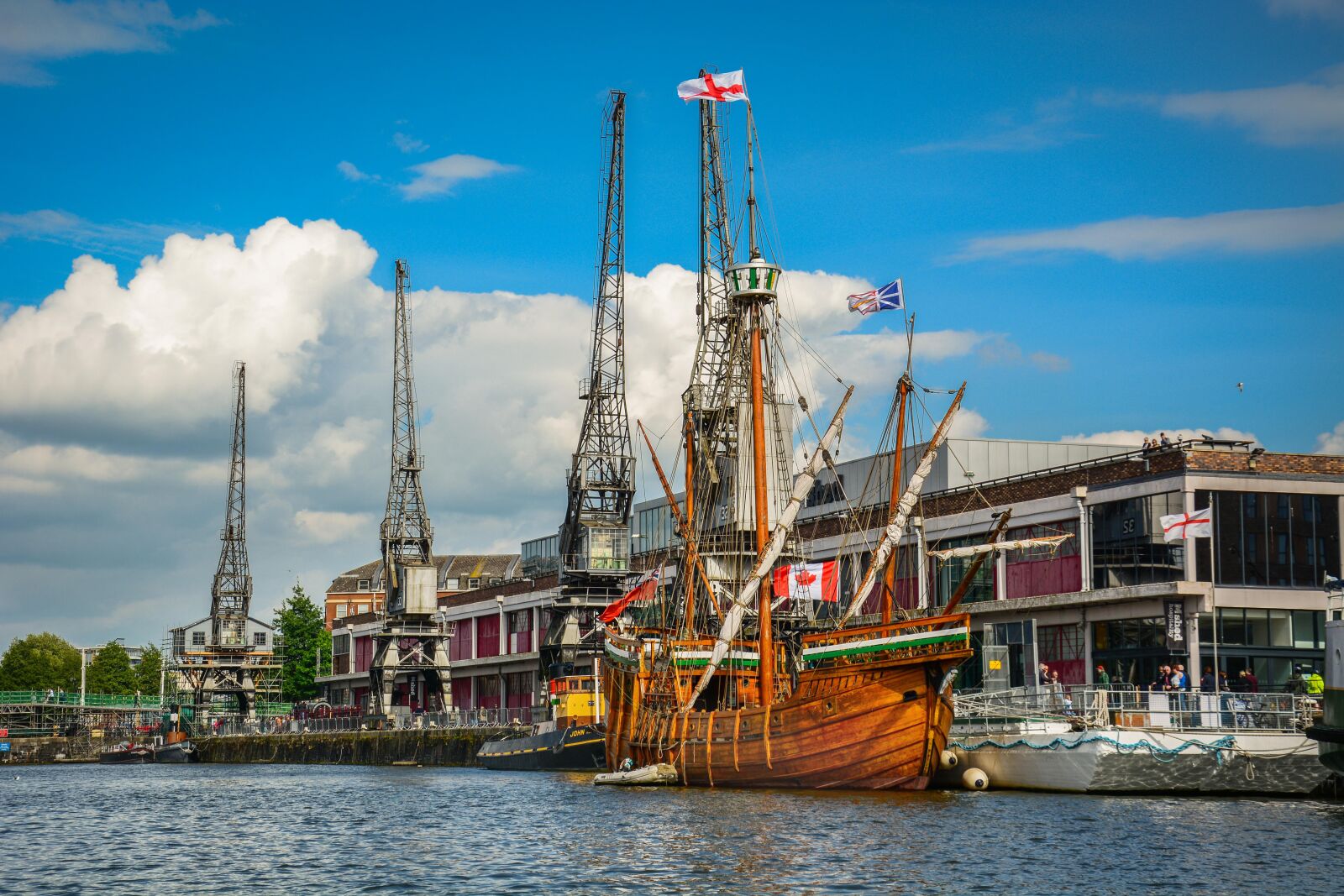 Nikon D7100 sample photo. Bristol, harbour, ship photography