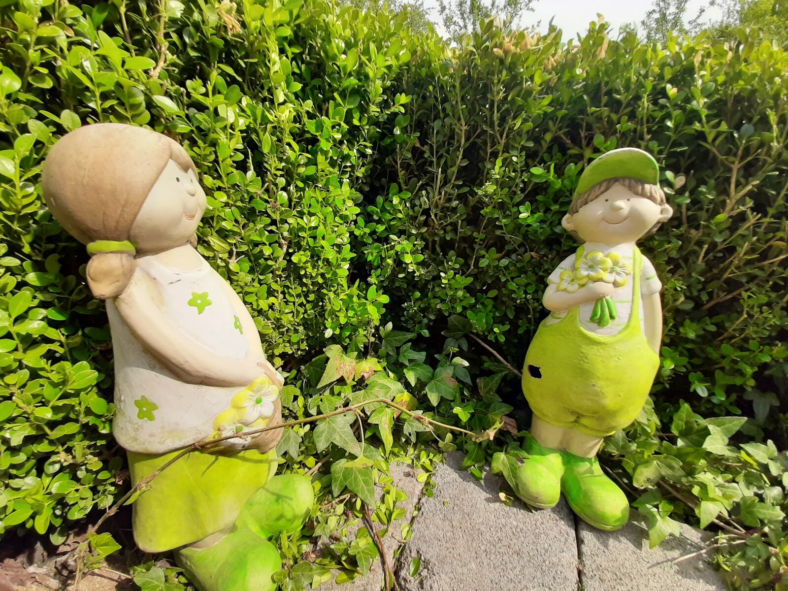 Samsung Galaxy A50 sample photo. Gnome, garden, dwarf photography