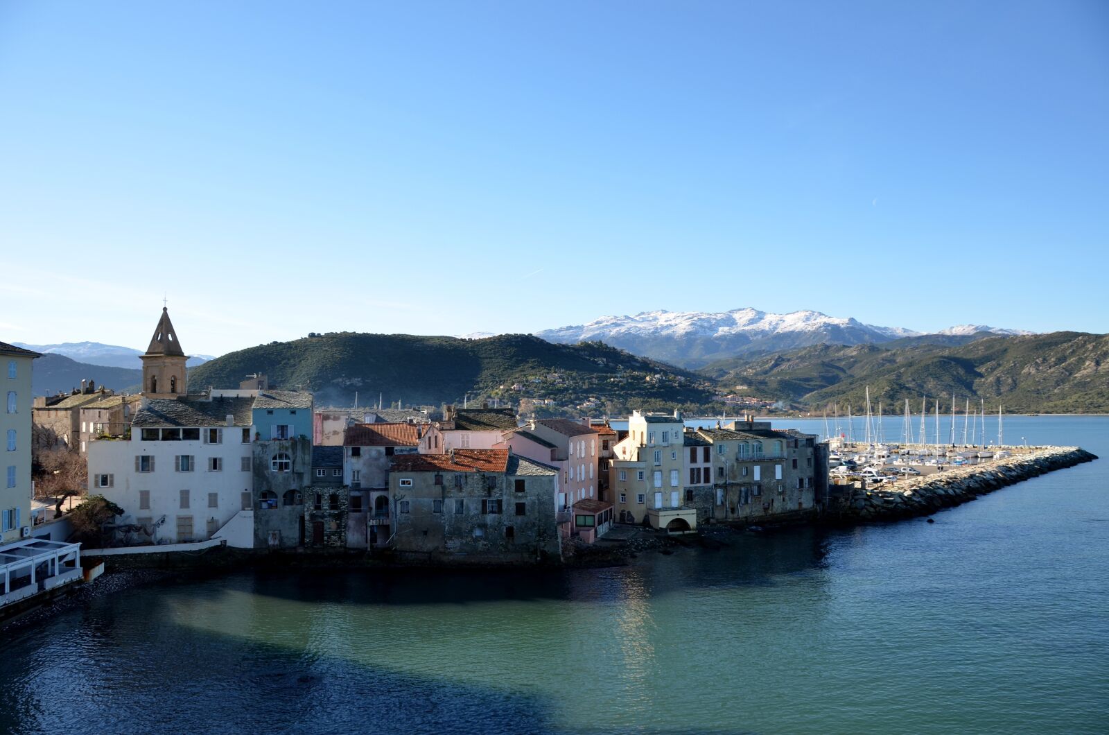 Nikon D7000 sample photo. Corsican, winter, sea photography
