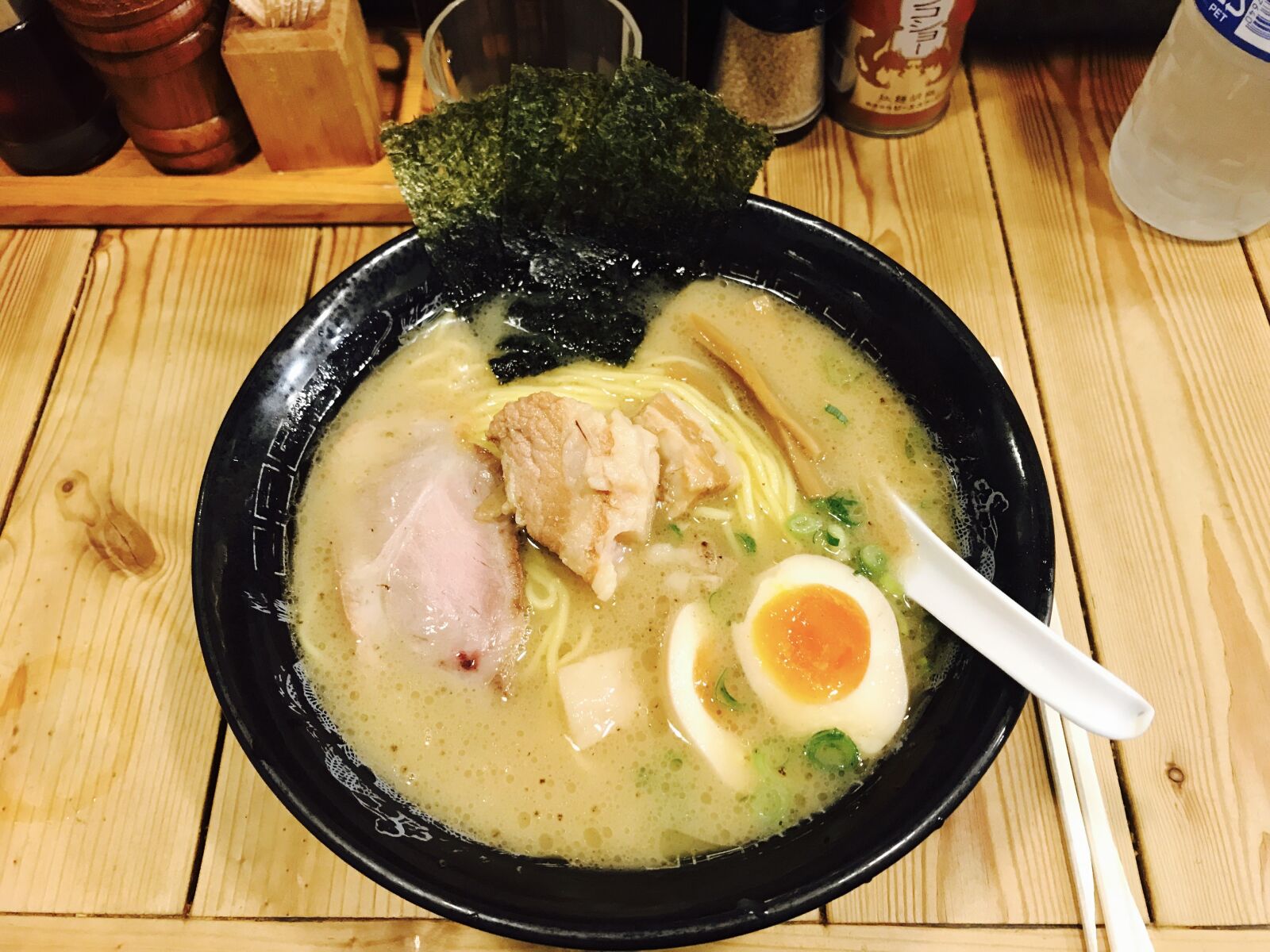 iPhone 7 back camera 3.99mm f/1.8 sample photo. Noddle, japan, delicious photography