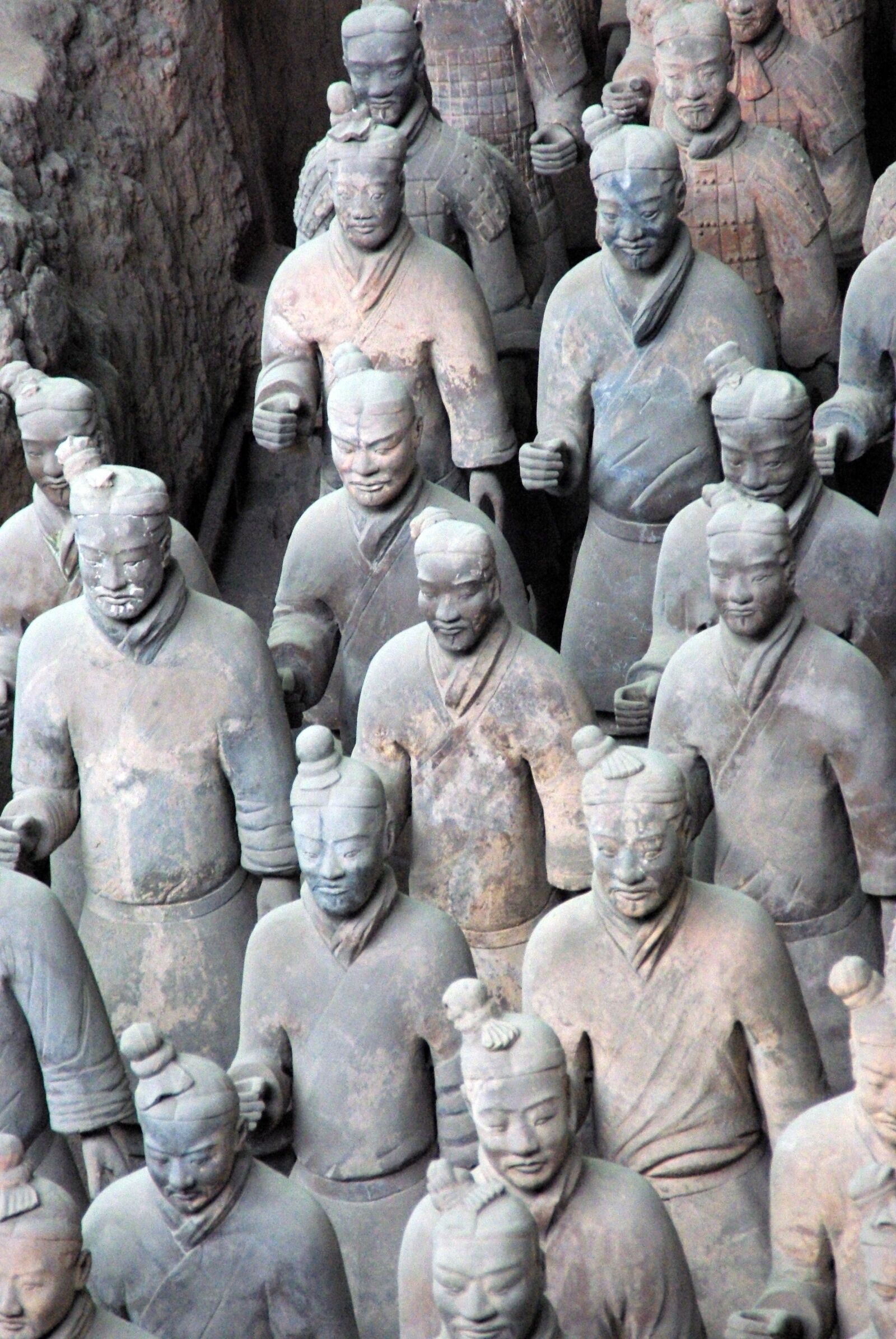 Pentax K200D sample photo. China, xian, soldier photography