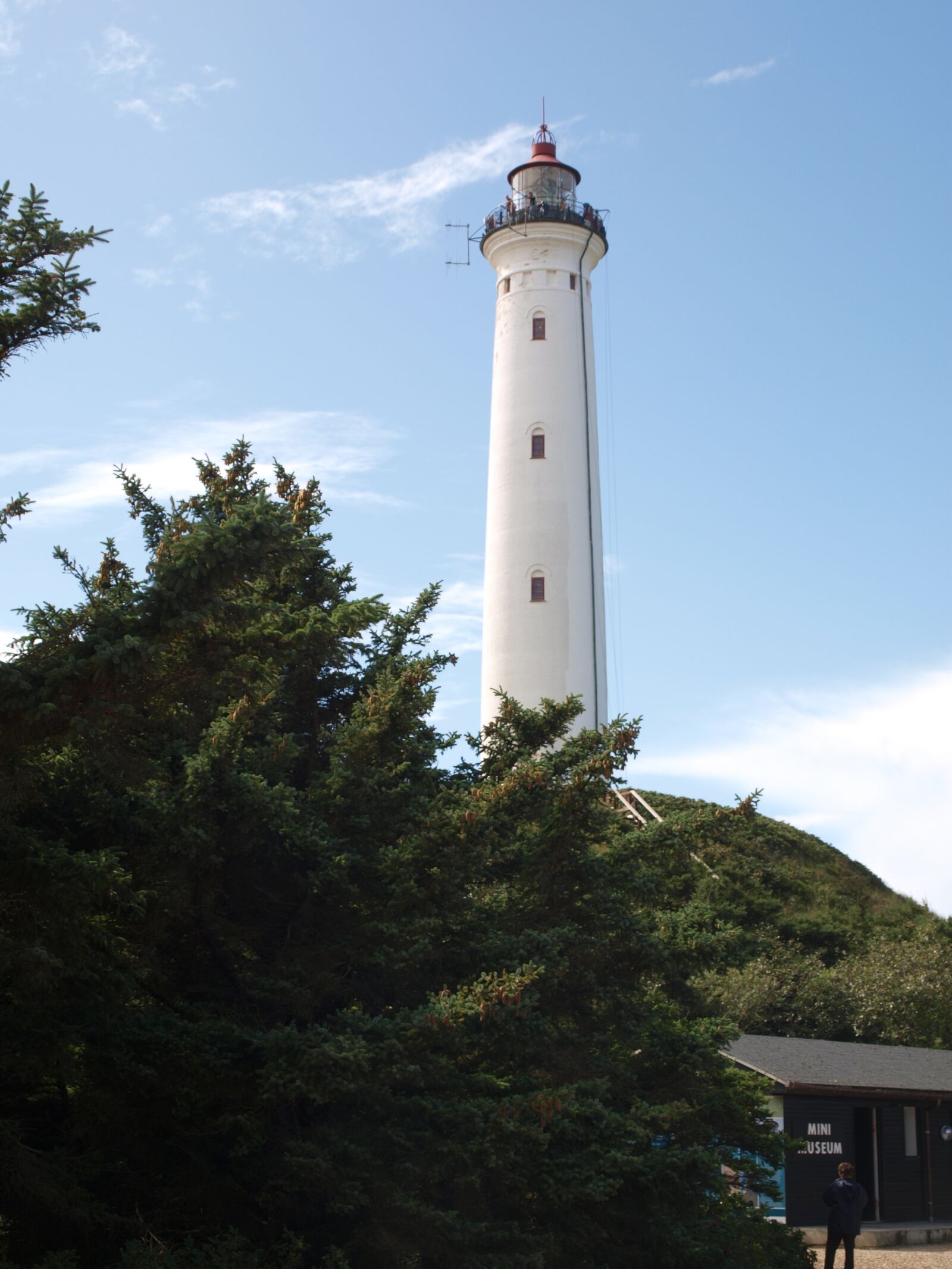 Olympus E-520 (EVOLT E-520) sample photo. Lighthouse, denmark, north sea photography
