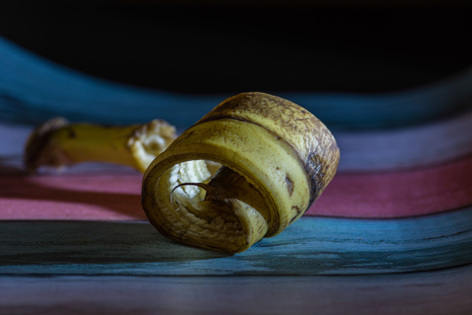 Nikon D7200 sample photo. Banana, shell, abstract photography