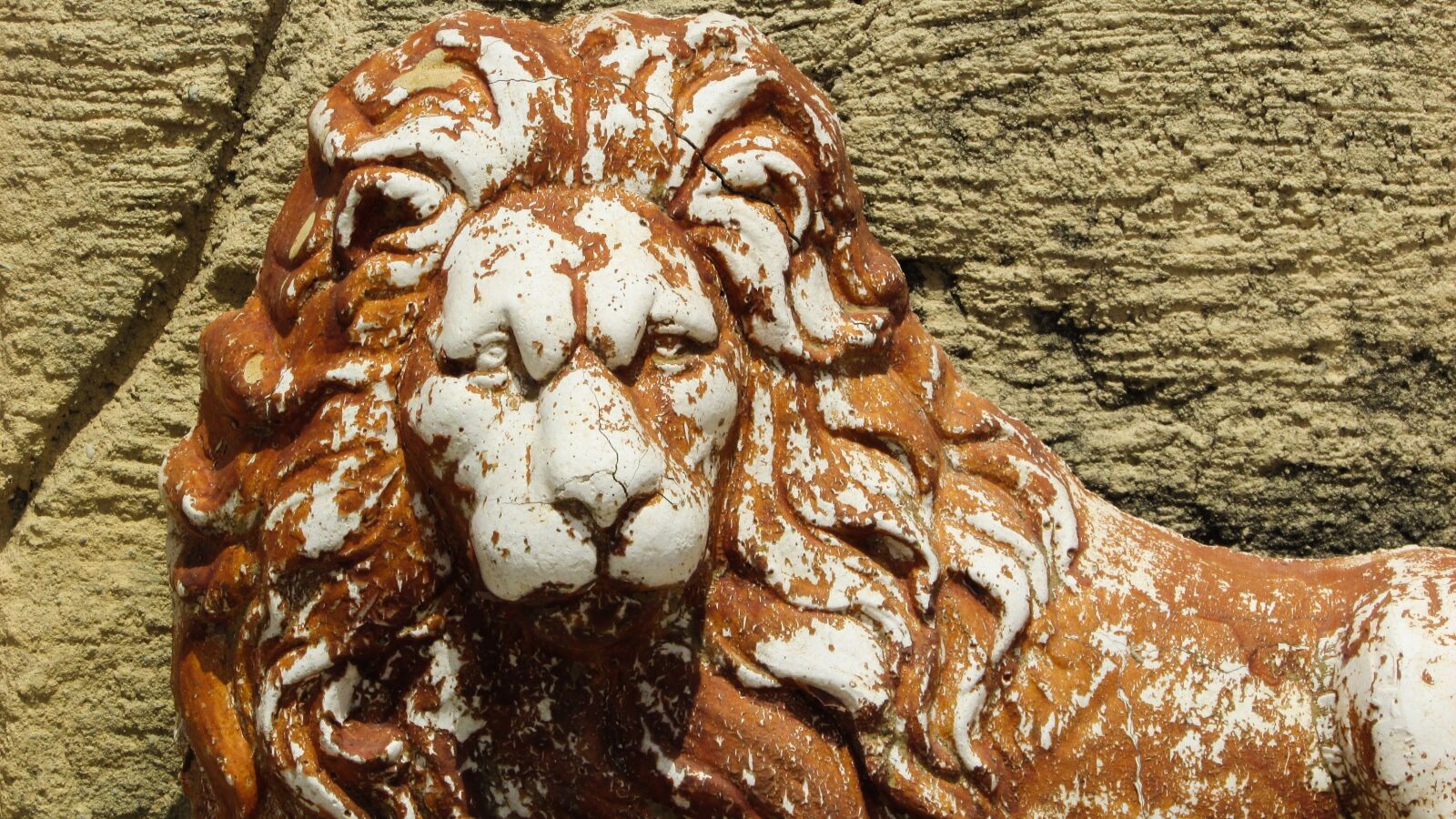 Canon PowerShot SX400 IS sample photo. Lion, guardian, sculpture photography