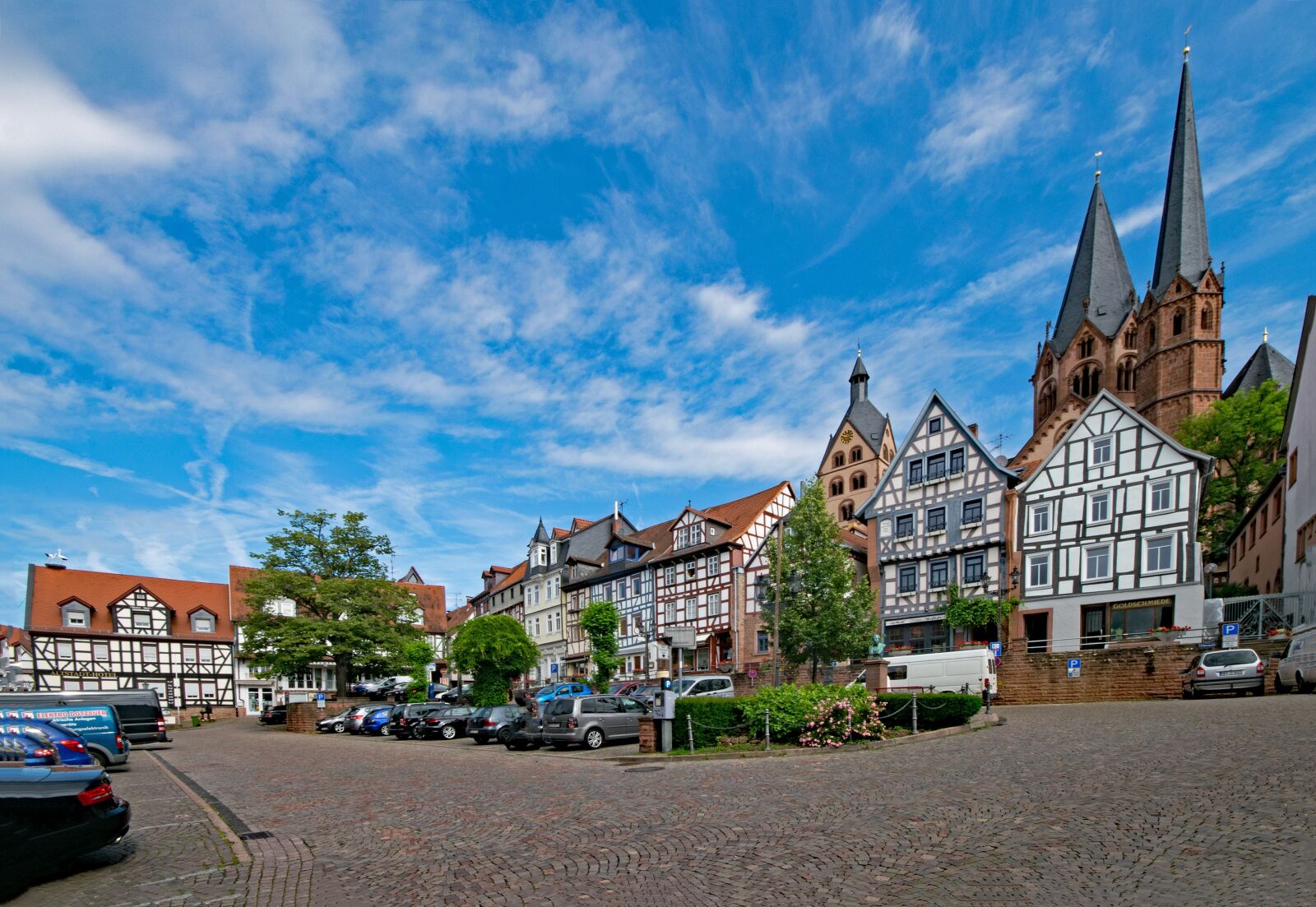Nikon D5300 sample photo. Unterer marktplatz, gelnhausen, hesse photography