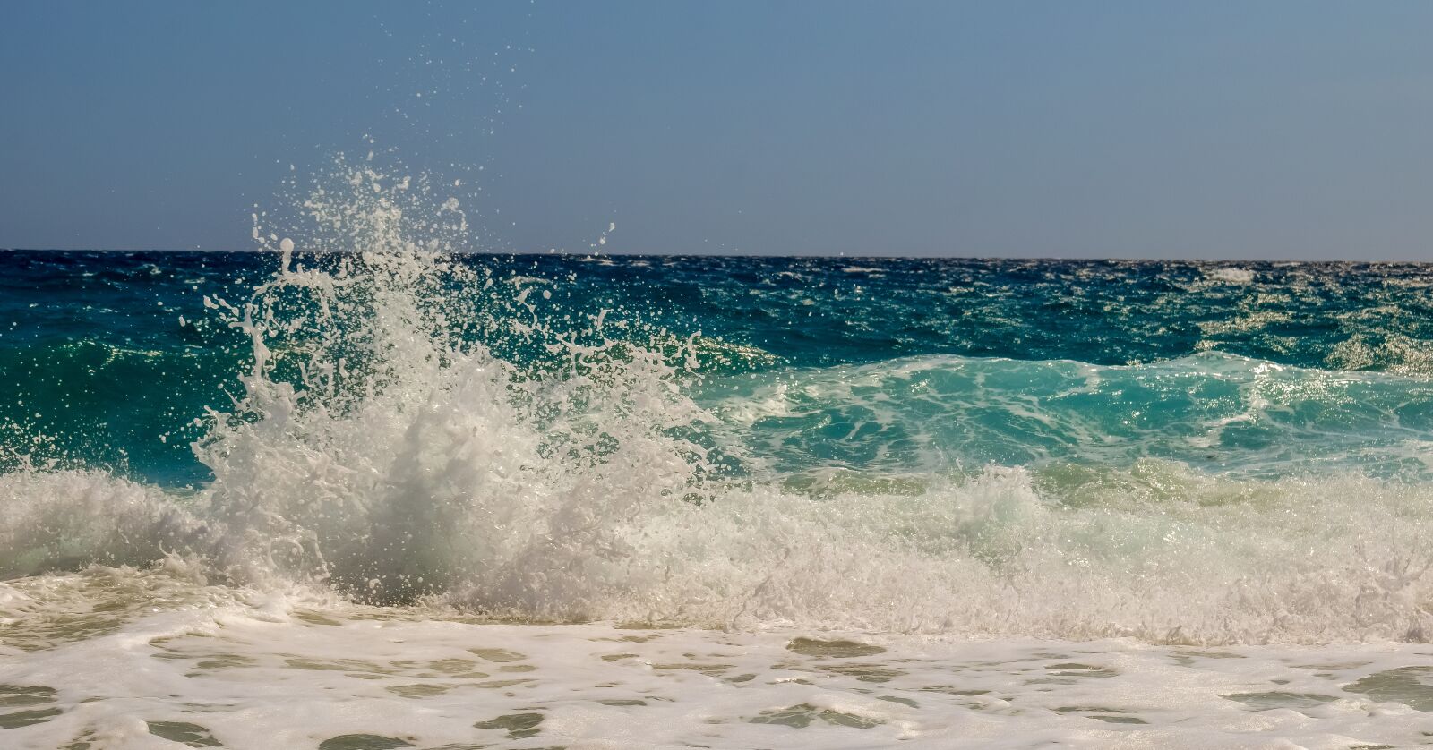 Nikon D3300 sample photo. Wave, transparent, turquoise photography