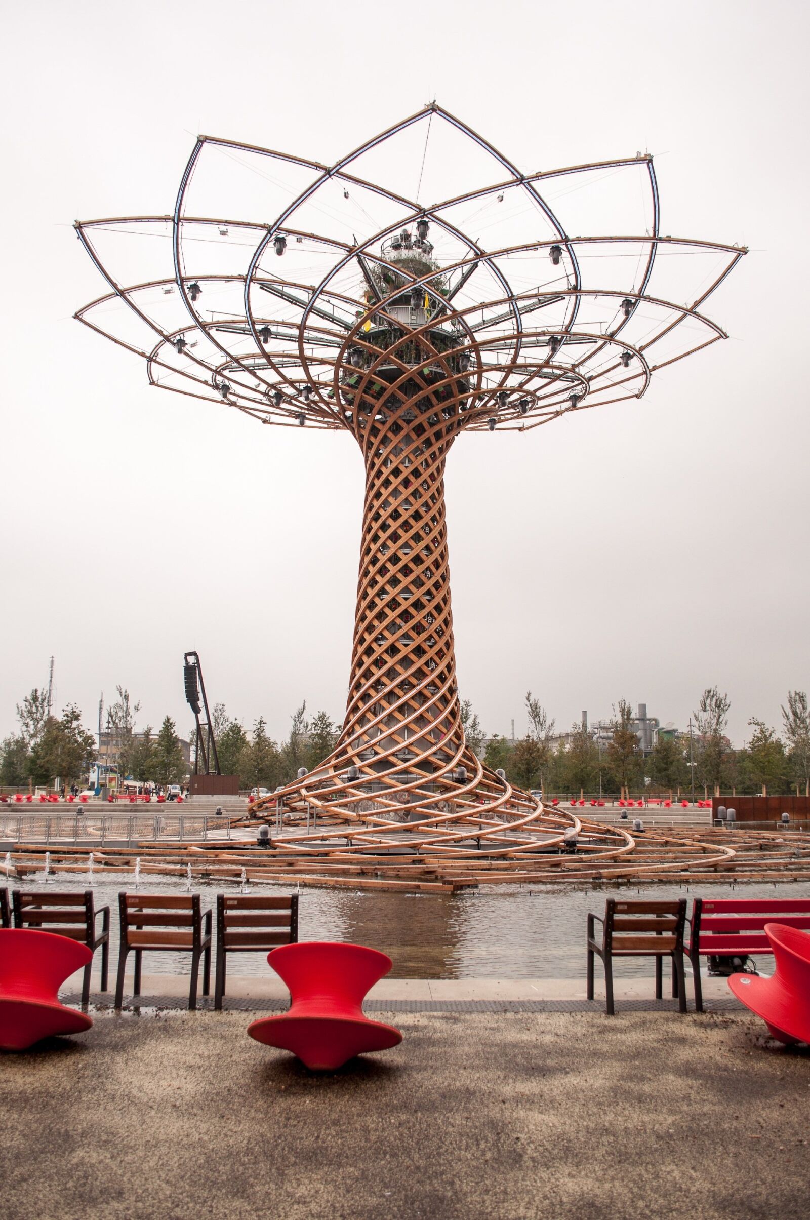 Nikon D90 sample photo. Exhibition, tree, architecture photography