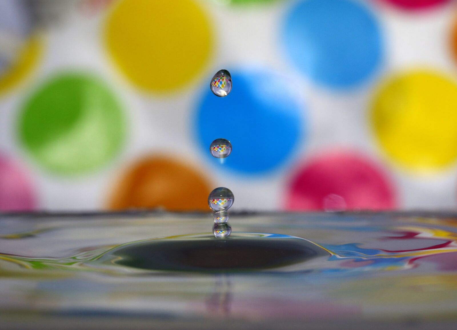 Canon EF-S 60mm F2.8 Macro USM sample photo. Drops, splash, coloring photography