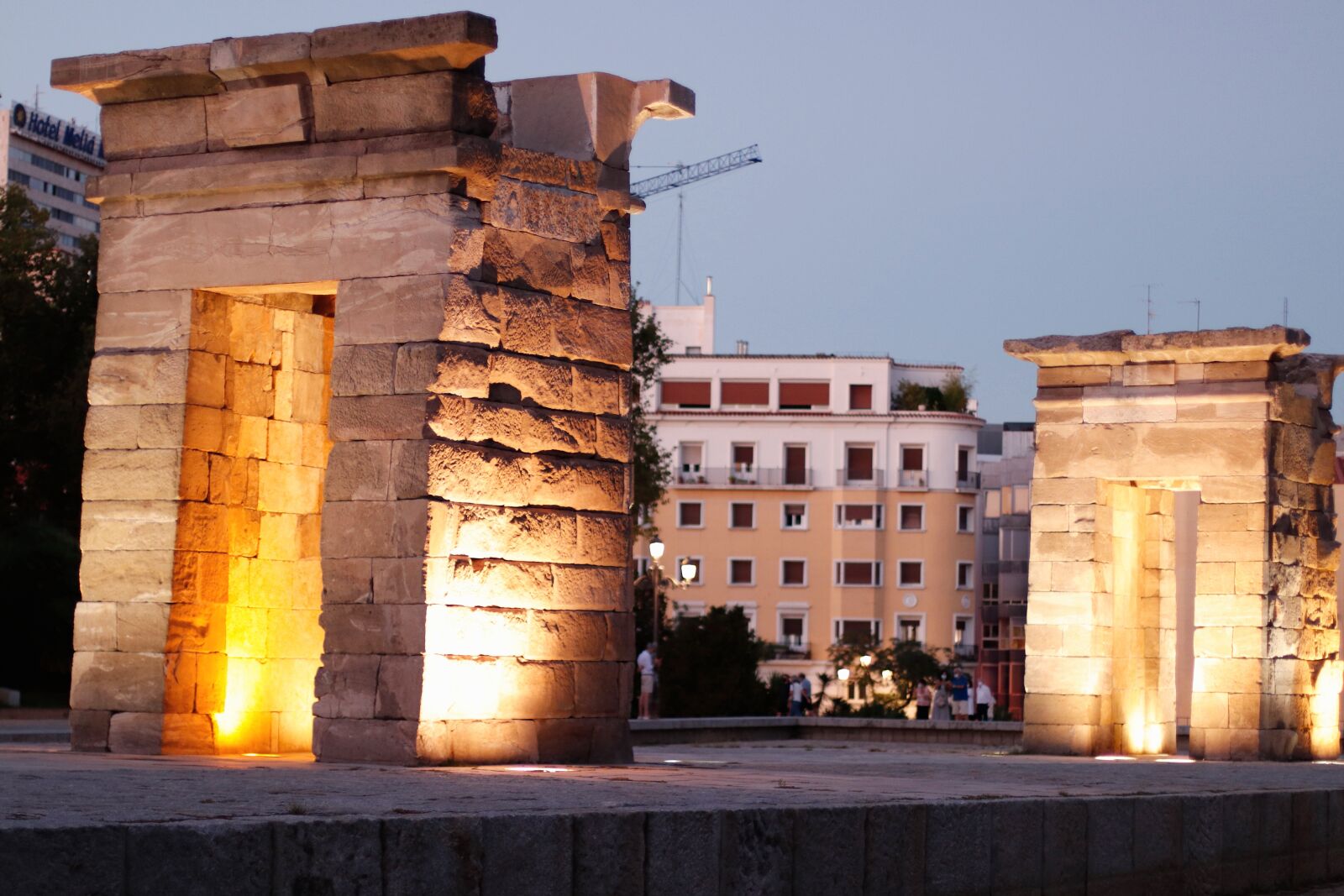 Canon EF 50mm F1.4 USM sample photo. Debod, madrid, spain photography