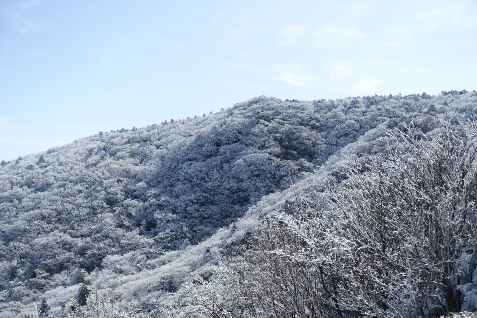 Sony Cyber-shot DSC-RX100 III sample photo. Winter mountain, line production photography