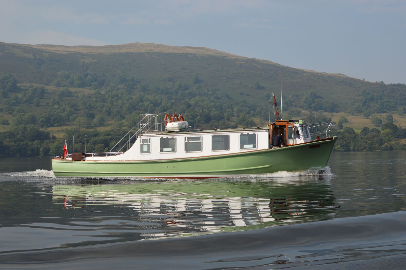 Nikon D3200 sample photo. Lakes, steamer, lake district photography