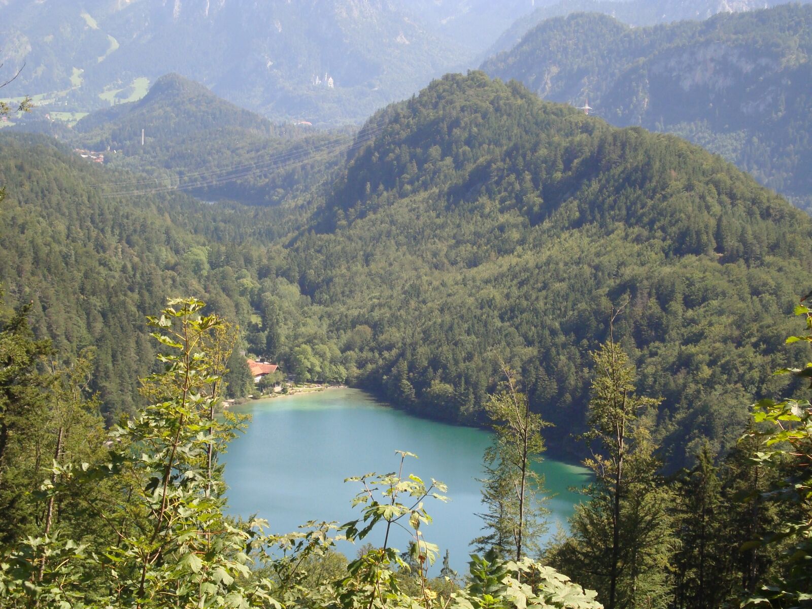 Sony Cyber-shot DSC-W120 sample photo. Landscape, lake, mountains photography