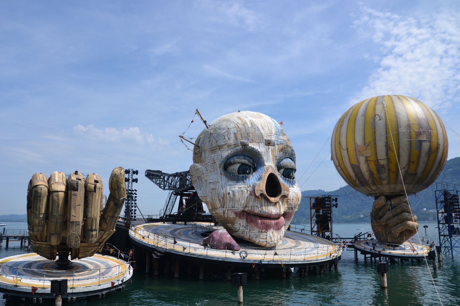Nikon D3100 sample photo. Opera, stage, lake stage photography