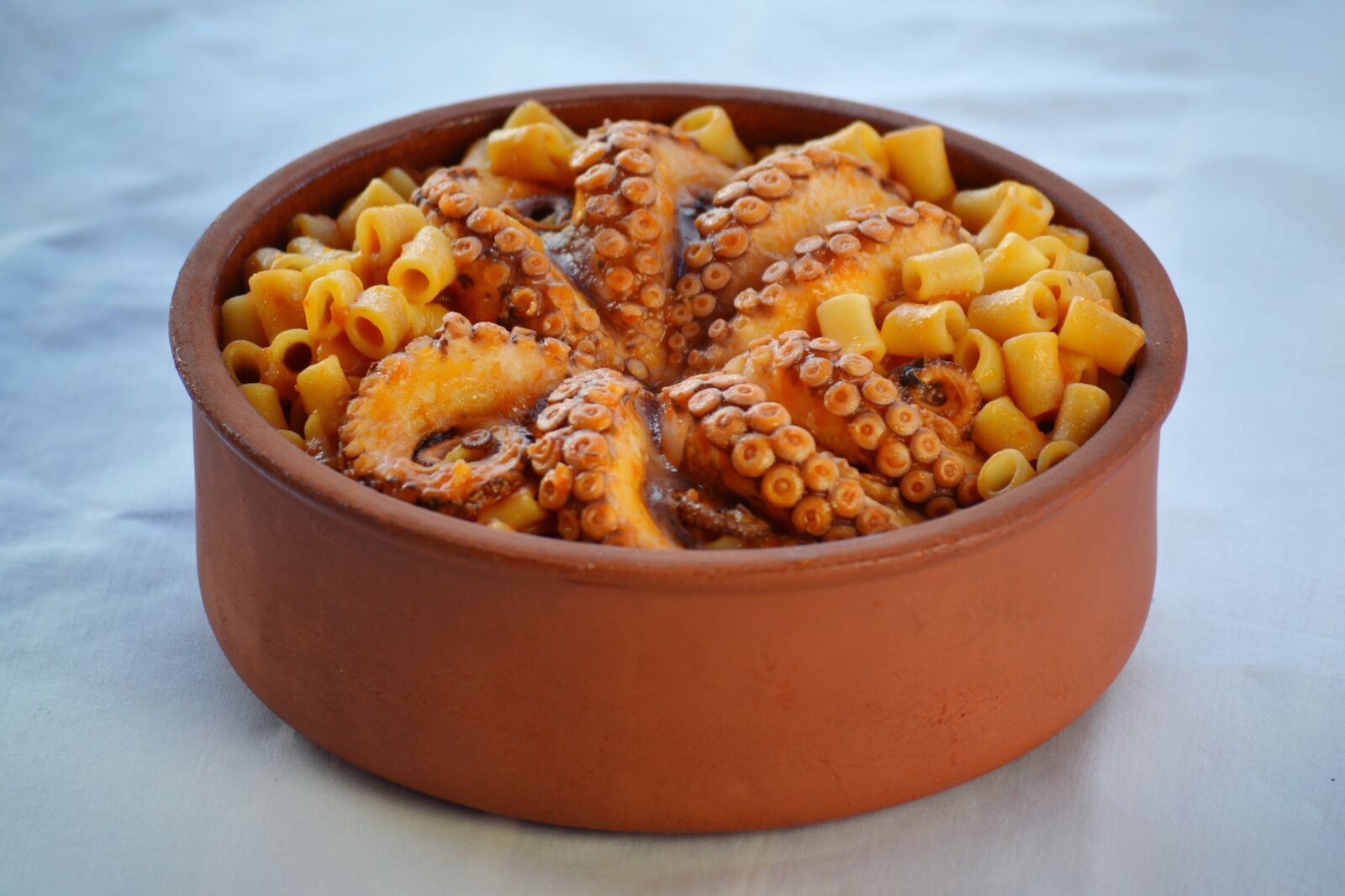 Nikon D3100 sample photo. Sea food, octopus, greek photography