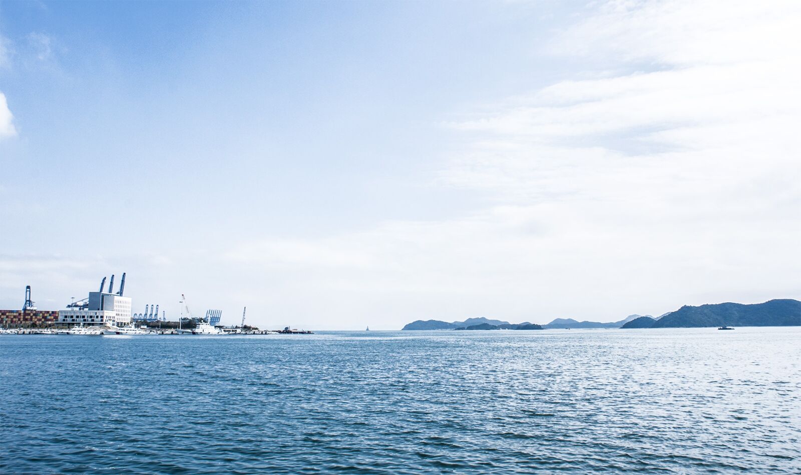 Nikon D90 sample photo. Shenzhen, the sea, port photography
