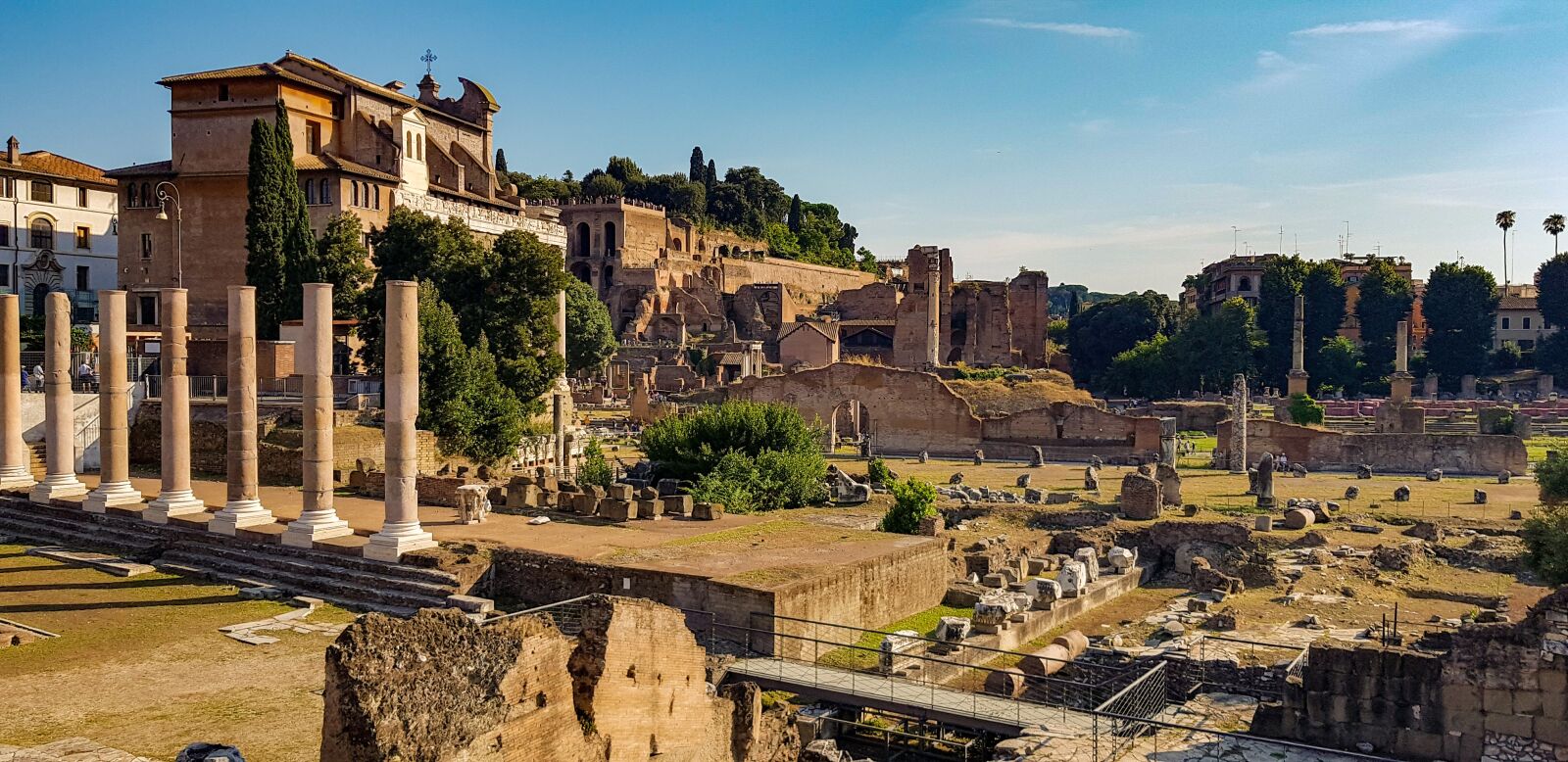 Samsung Galaxy S8 Rear Camera sample photo. Rome, forum, palatino photography