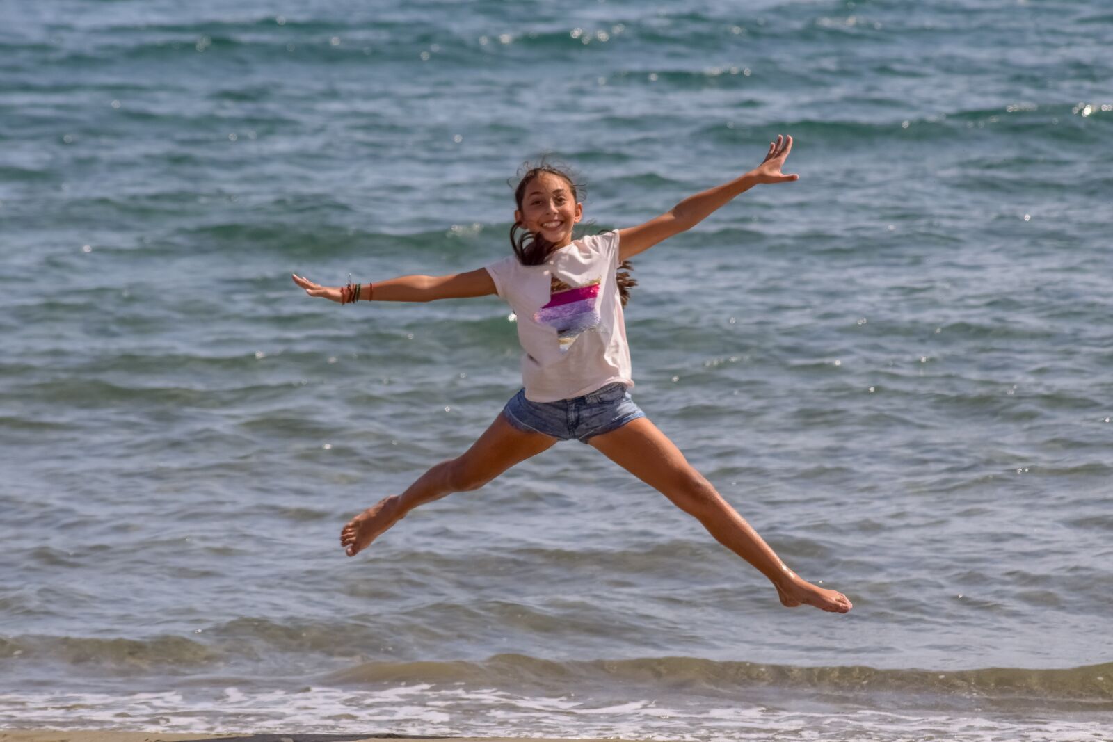 Nikon D3300 sample photo. Girl, jumping, outdoor photography