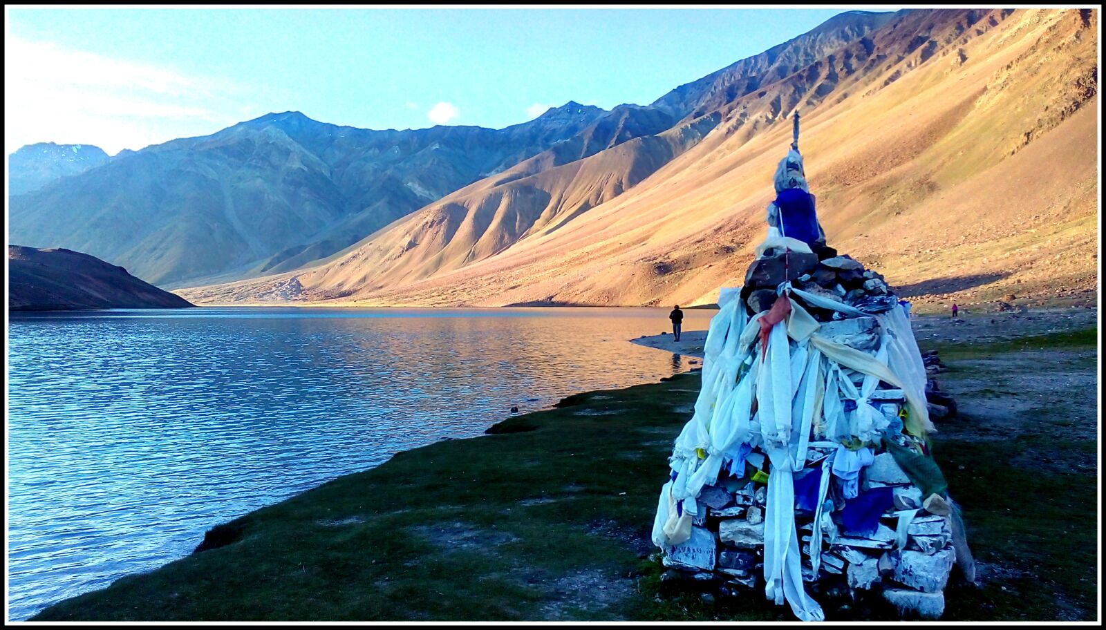 Lenovo P70-A sample photo. Lake, chandra tal, spiti photography