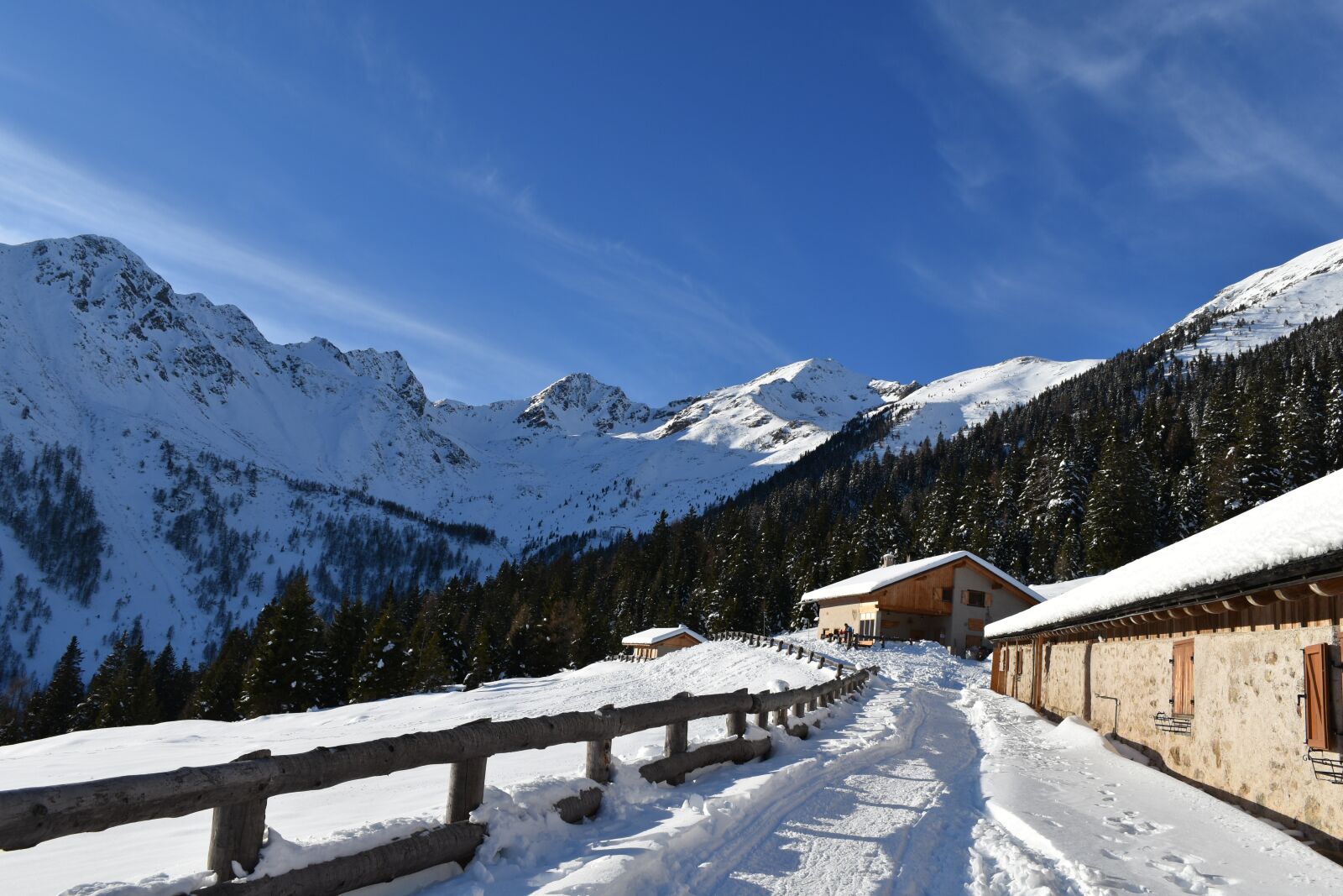 Nikon D7200 sample photo. Snow, mountain, winter photography