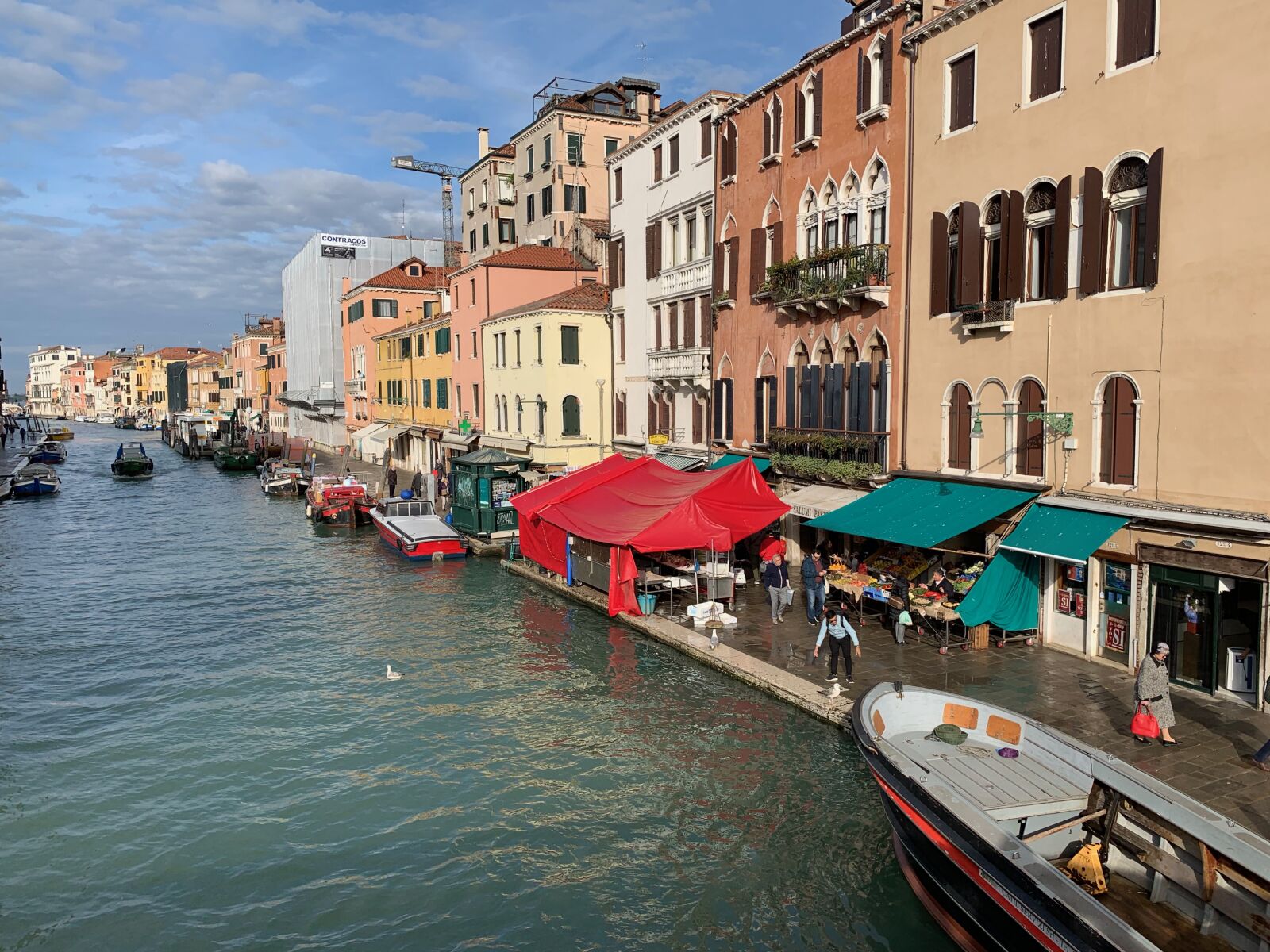 Apple iPhone XR sample photo. Canal, venice, italy photography