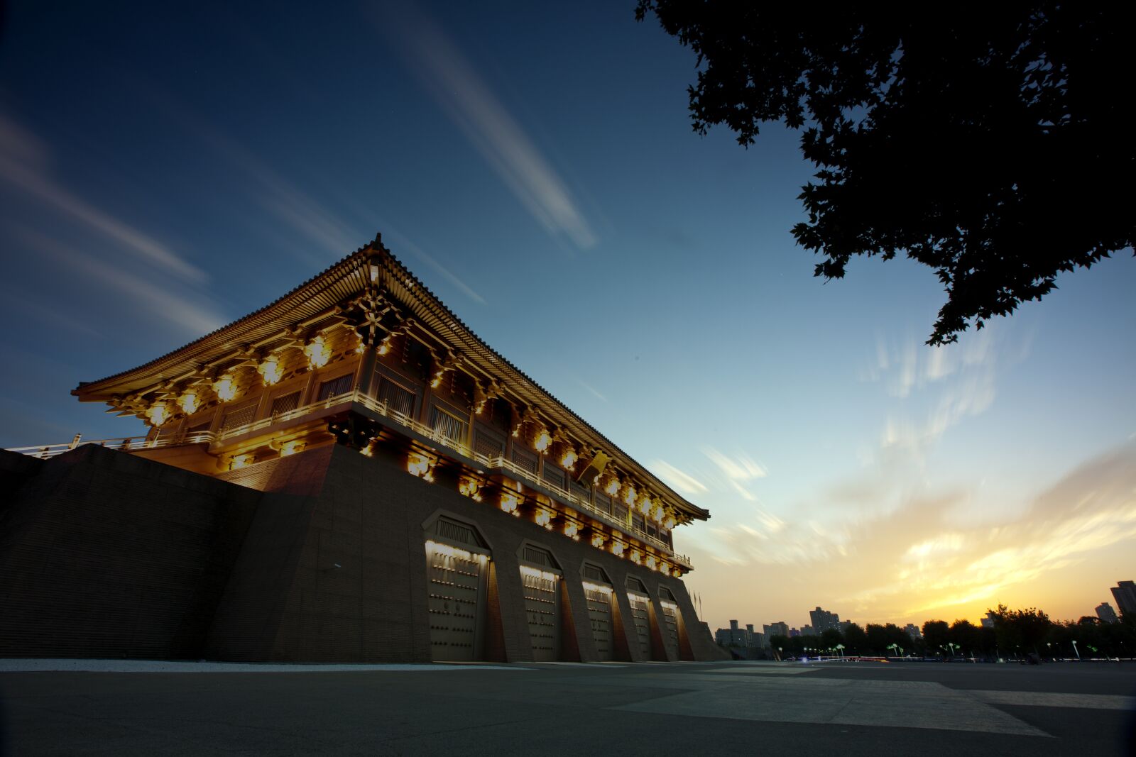 Canon EOS 5D Mark II sample photo. Daming palace, xi'an, tourism photography