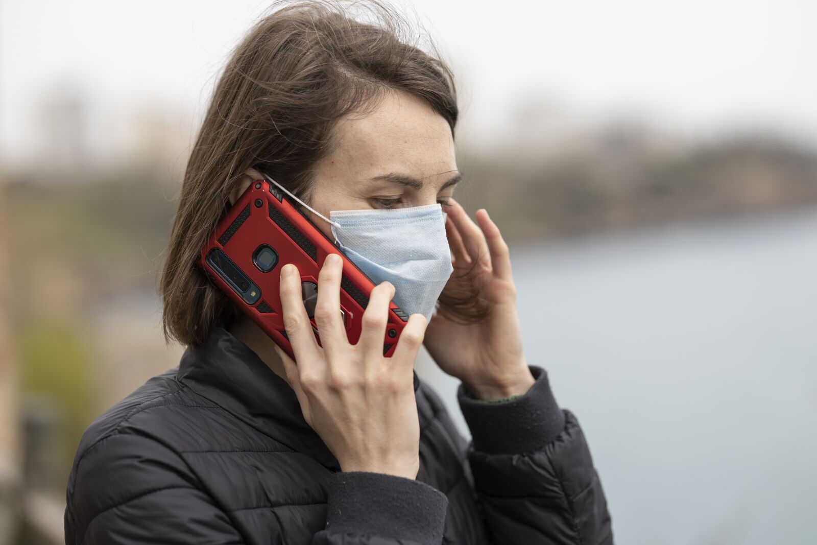 Canon EOS R + Canon RF 85mm F1.2L USM sample photo. Mask, coronavirus, quarantine photography