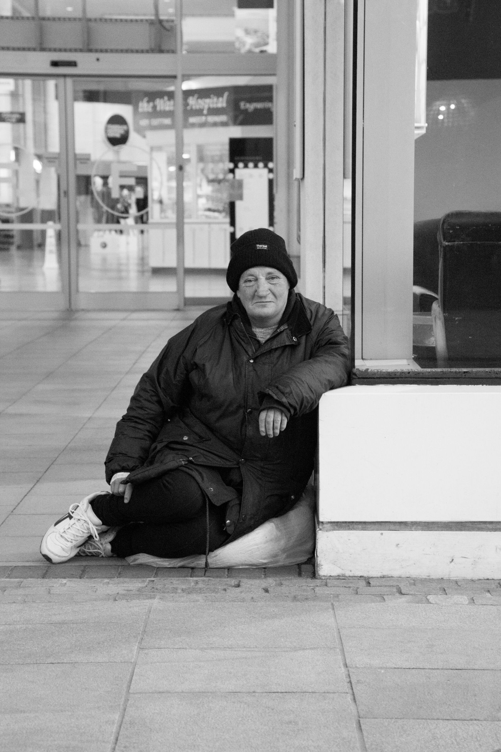 Nikon D5300 sample photo. Homeless, woman, poverty photography