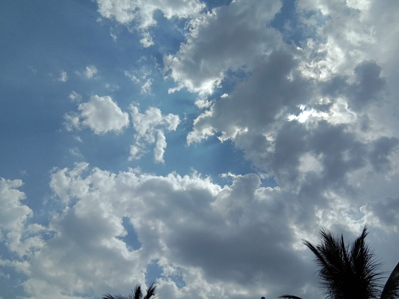 vivo 1726 sample photo. Clouds, weather, cumulus photography