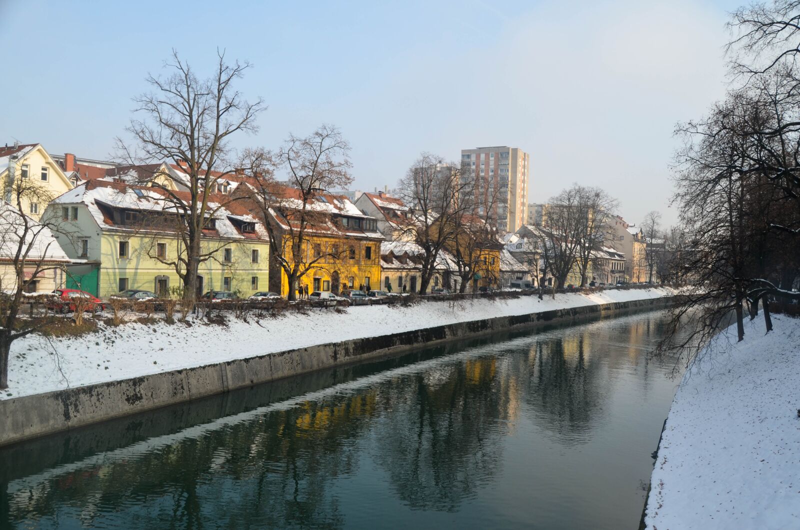 Nikon D5100 sample photo. Ljubljana, slovenia, snow photography