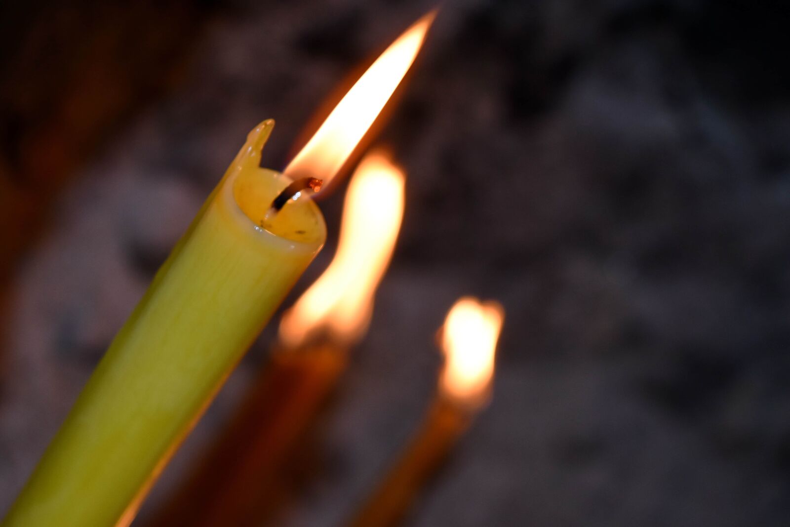Nikon D5500 sample photo. Candle, candlelight, flame, burn photography