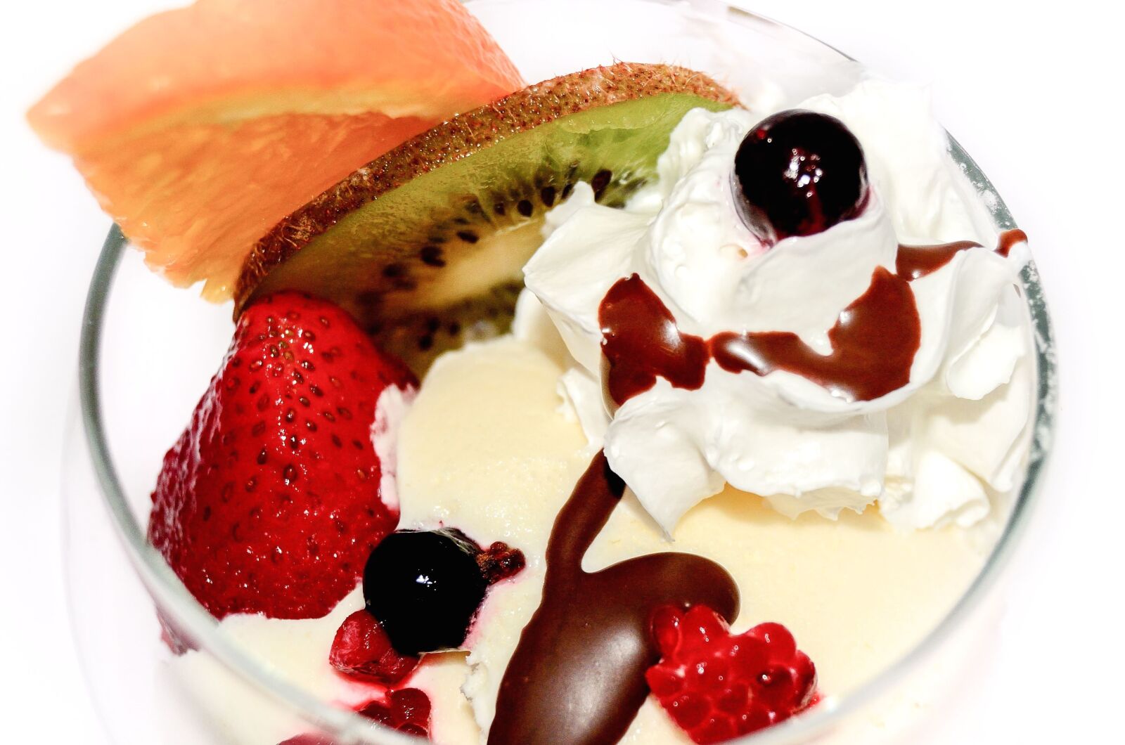 Nikon D5100 sample photo. Dessert, cream, food, delicious photography