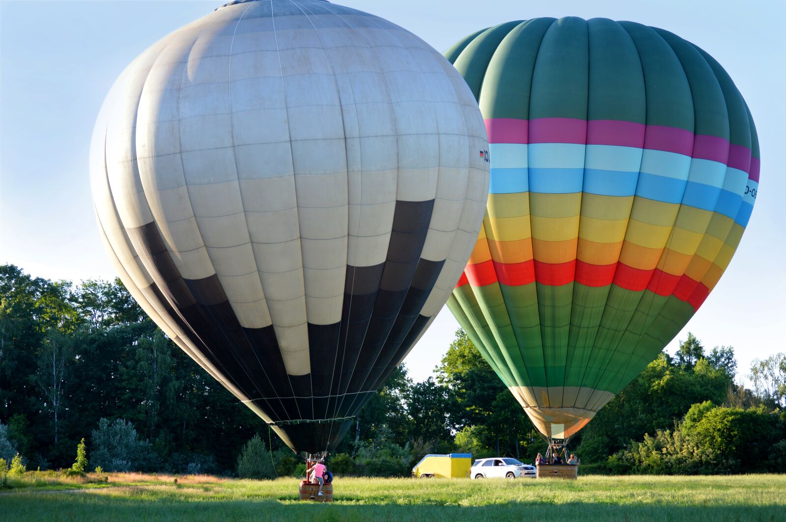 Nikon D3200 sample photo. Hot air balloon, hot photography