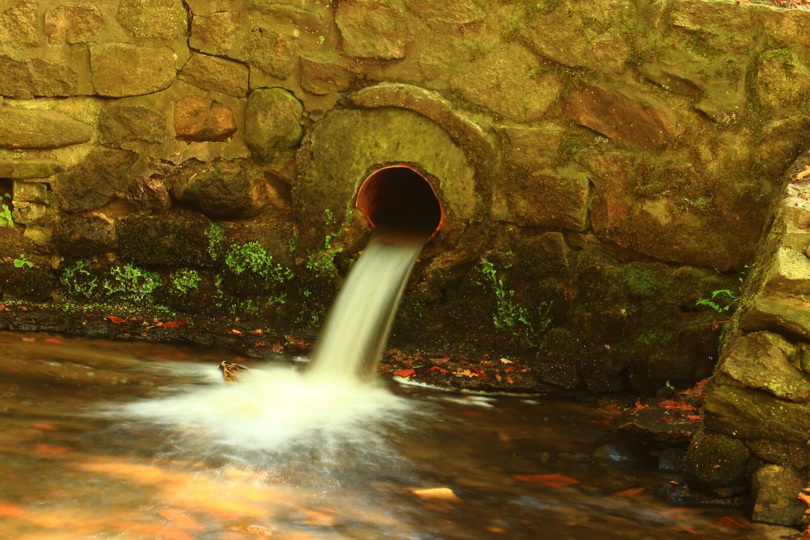 Canon EOS 600D (Rebel EOS T3i / EOS Kiss X5) sample photo. Water pipe, water, flow photography