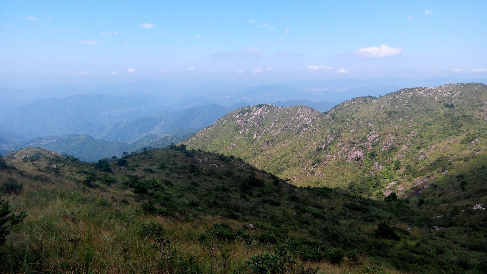 Xiaomi HM NOTE sample photo. Peak, baiyun mountain, fu'an photography