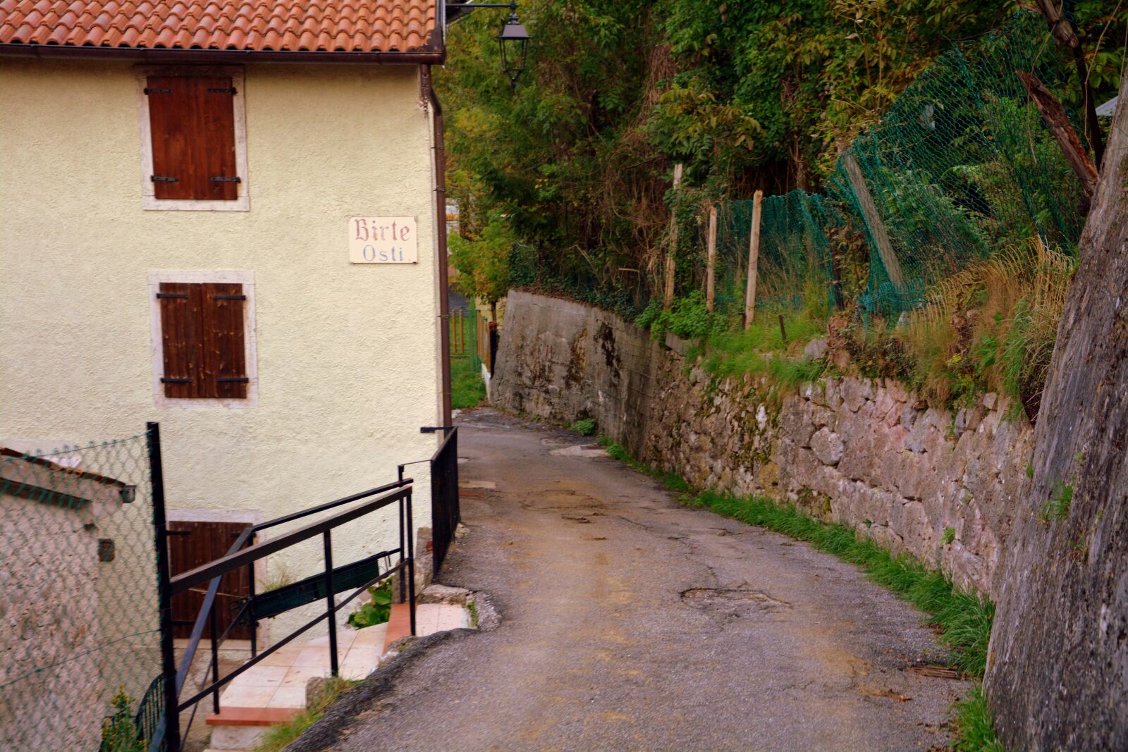 Nikon D7100 sample photo. Road, house, mountain photography