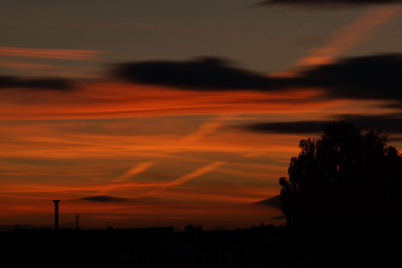 Sony DT 18-135mm F3.5-5.6 SAM sample photo. Sunrise, sunset, afterglow photography