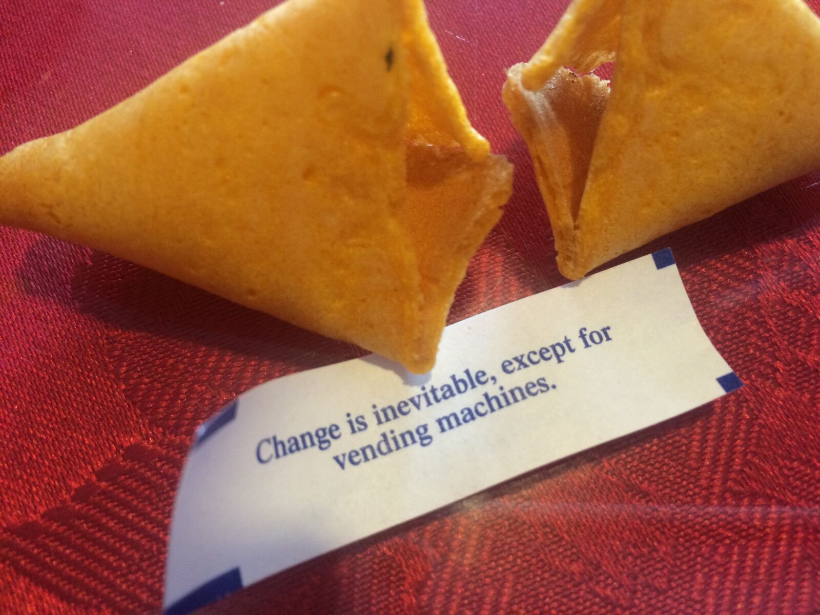 Apple iPhone 5s sample photo. Fortune, cookie, red photography