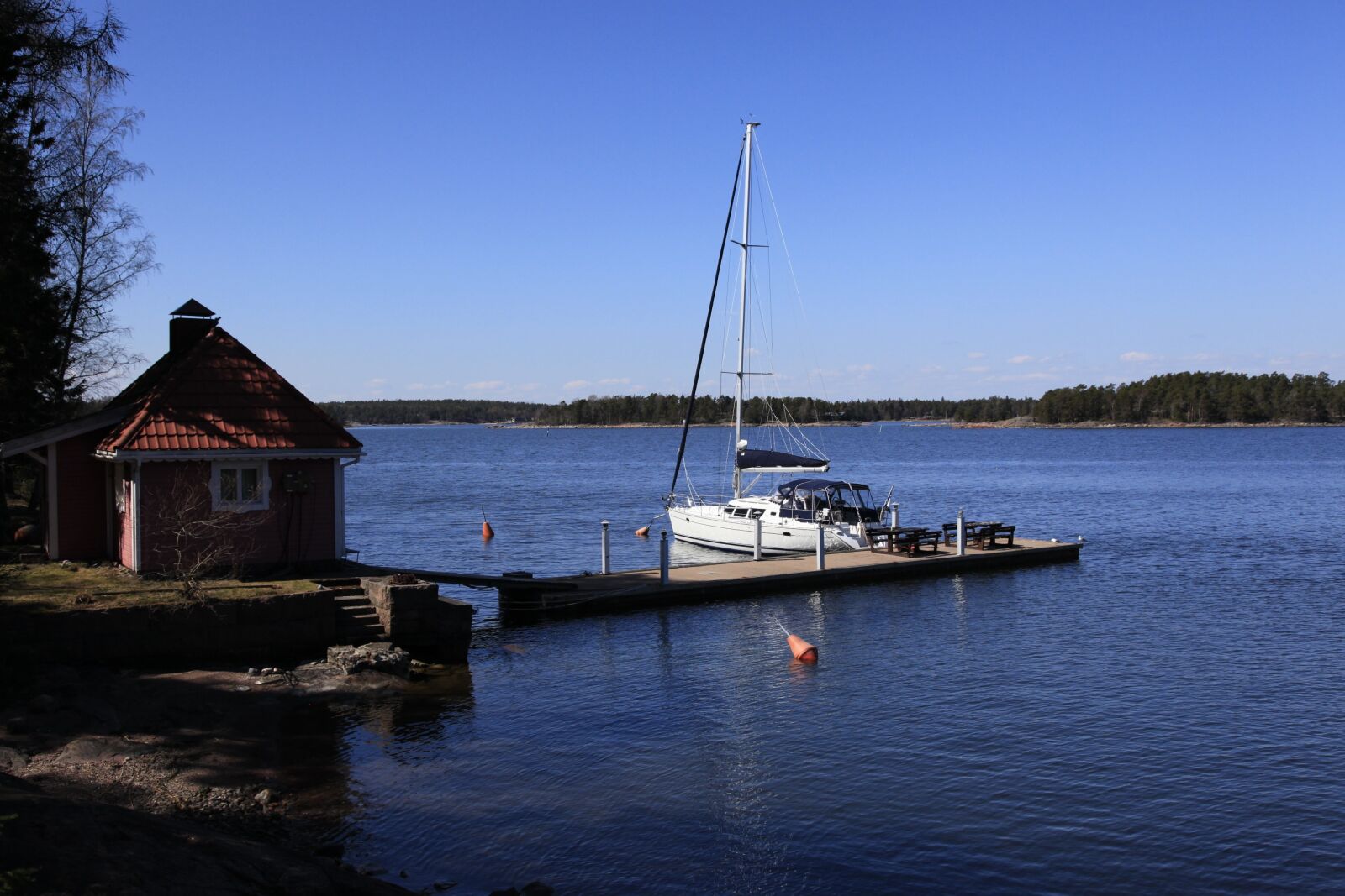 Canon EOS 5D Mark II sample photo. Boat, sea, summer island photography
