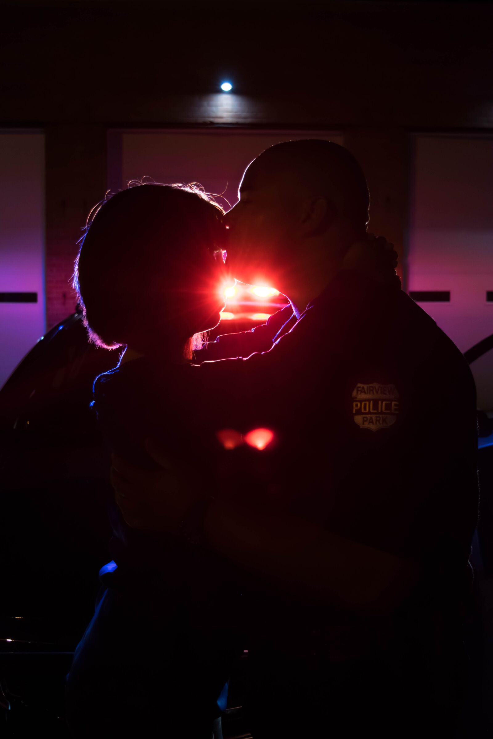Nikon D5300 sample photo. Kiss, police, cruiser photography