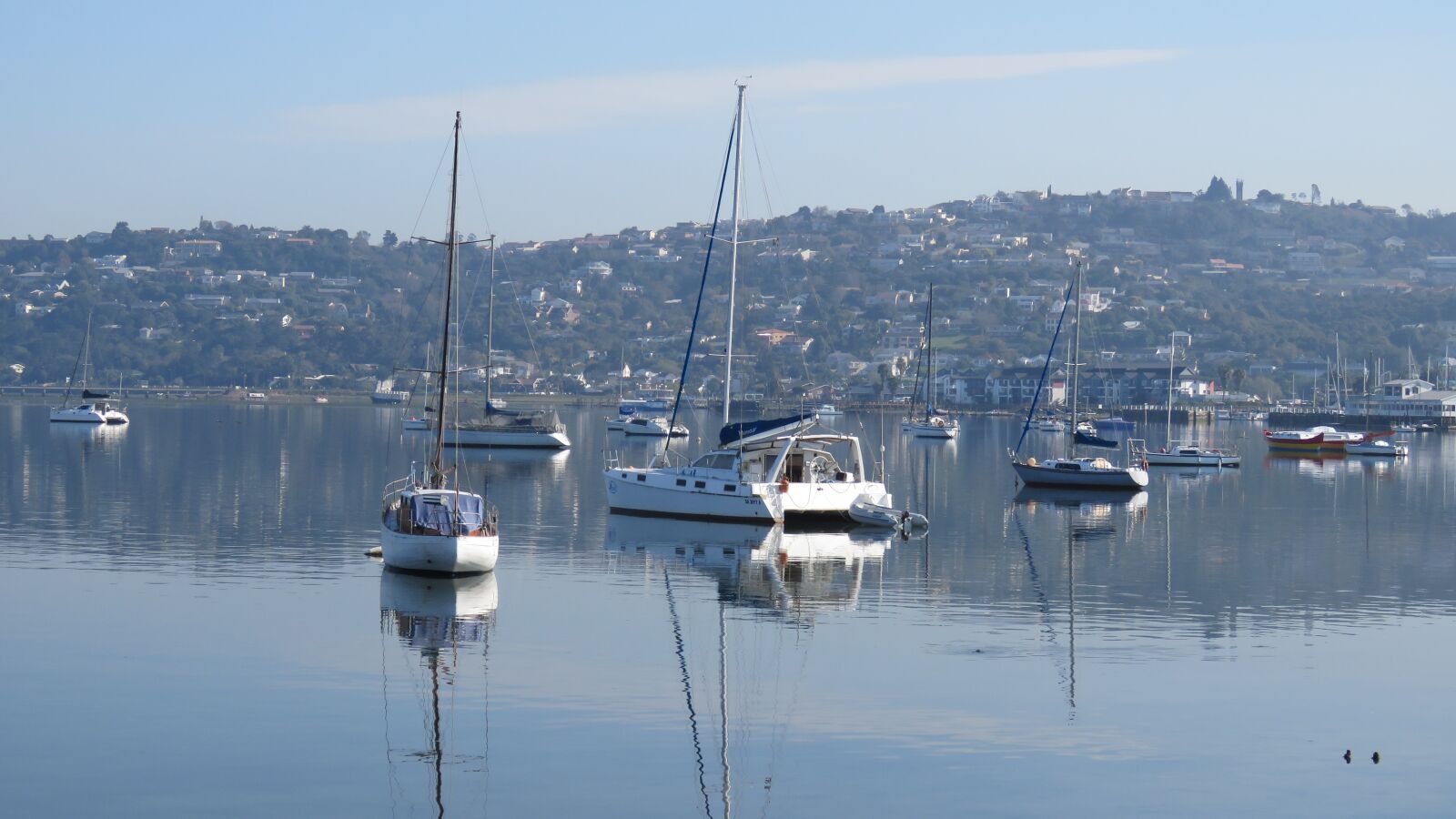 Canon PowerShot SX60 HS sample photo. Boats, knysna, water photography