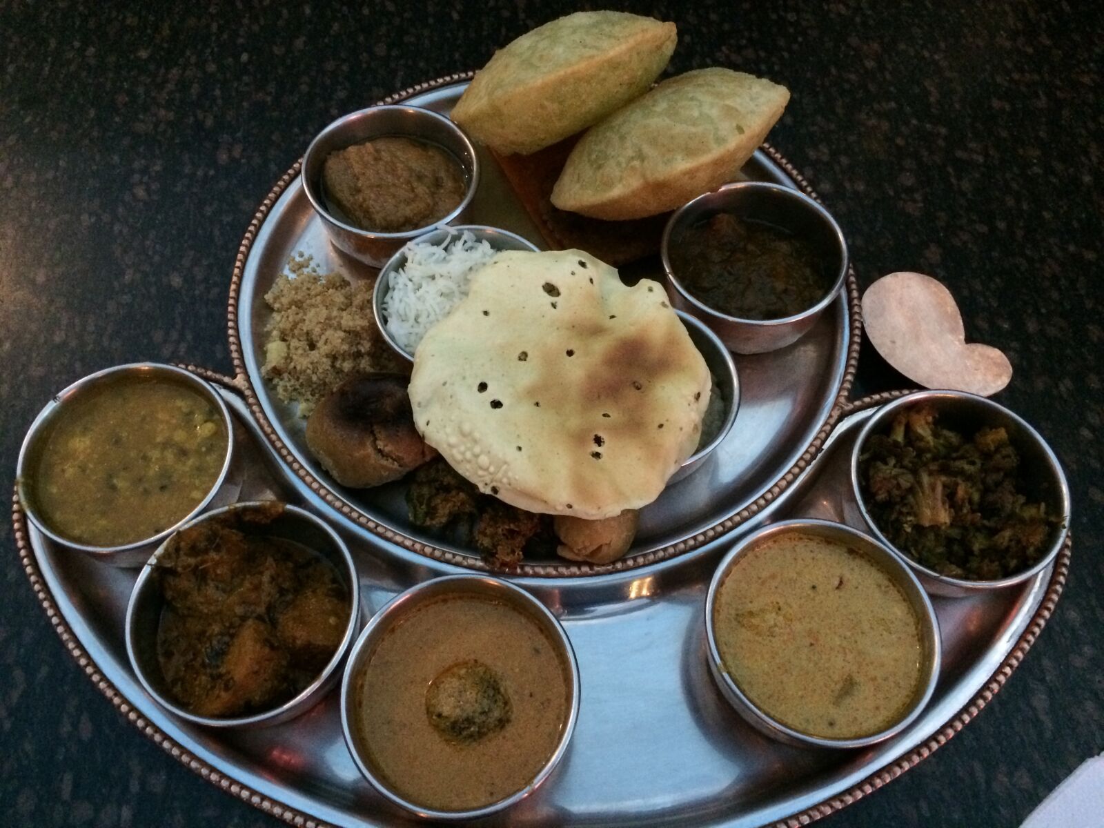 iPhone 5s back camera 4.15mm f/2.2 sample photo. Indian, food, plate photography