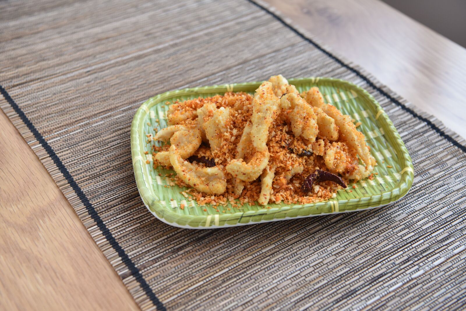 Nikon D810 sample photo. Salt and pepper squid photography