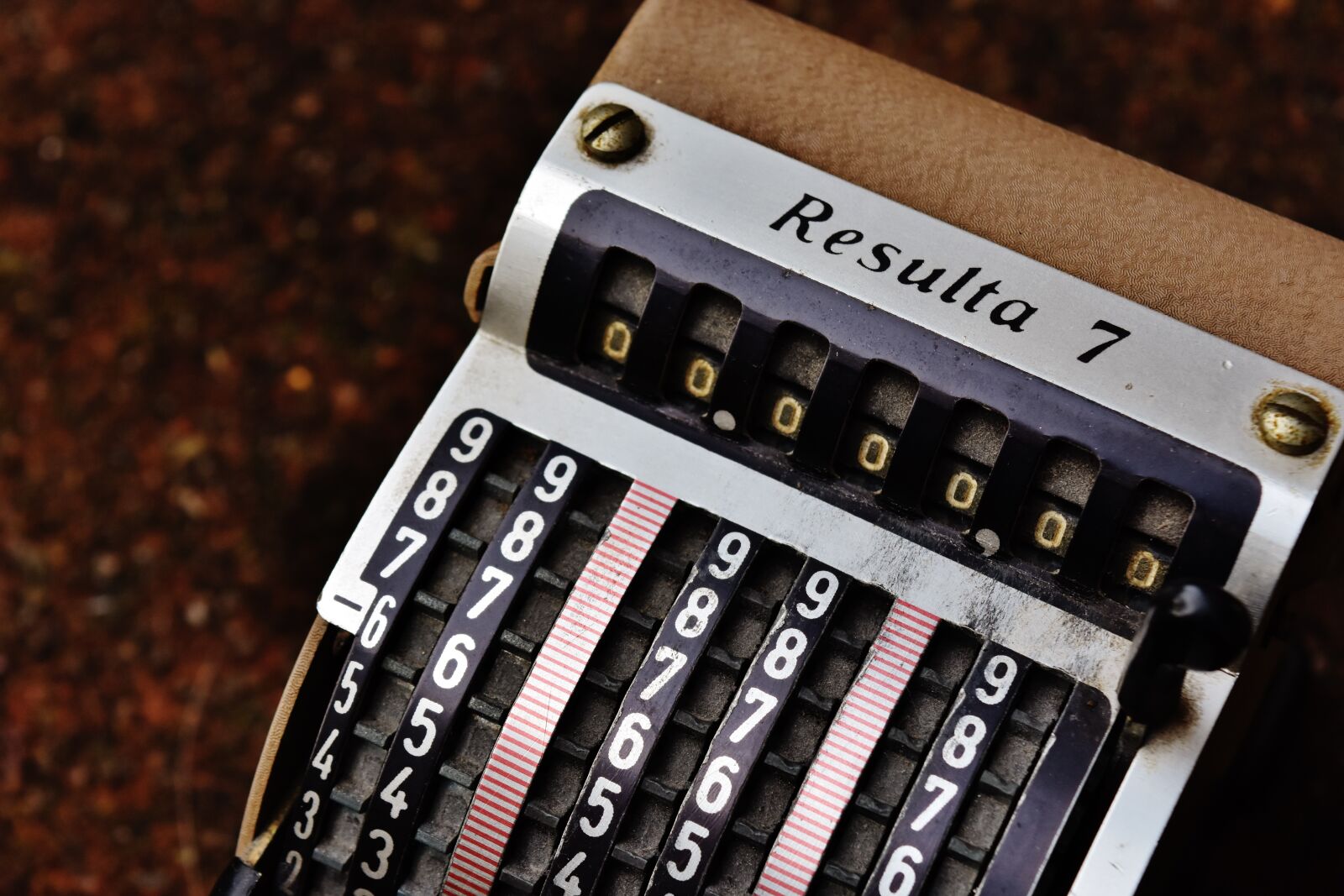 Nikon D7200 sample photo. Resulta 7, old abacus, antique photography