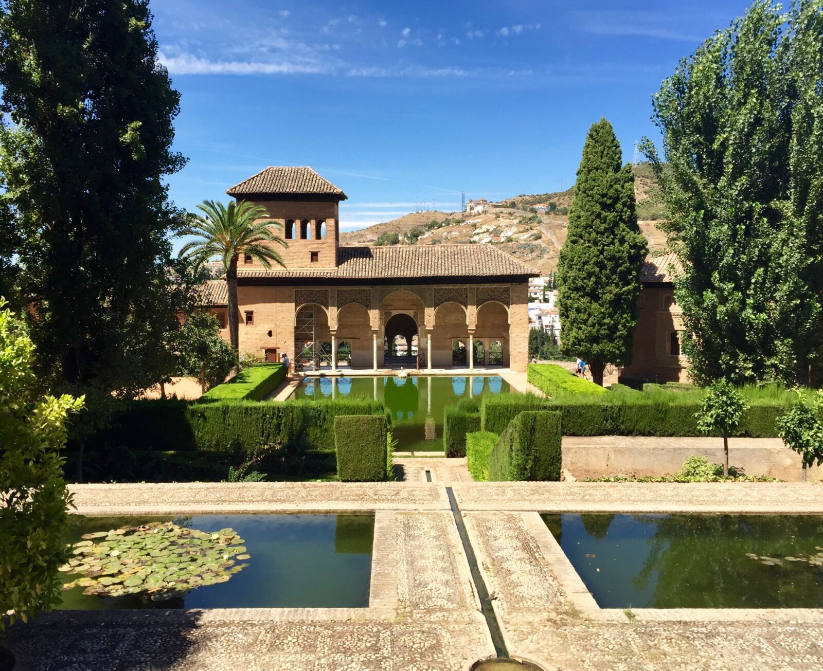 Apple iPhone 6 sample photo. Alhambra, grenade, castle photography