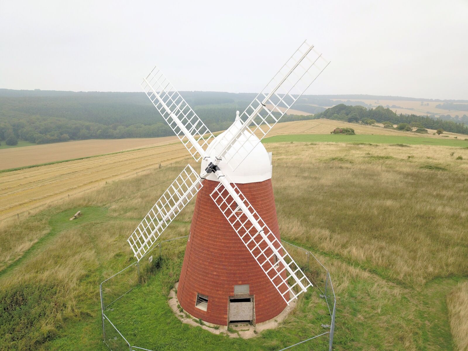 DJI FC220 sample photo. Windmill, wind mill, sails photography