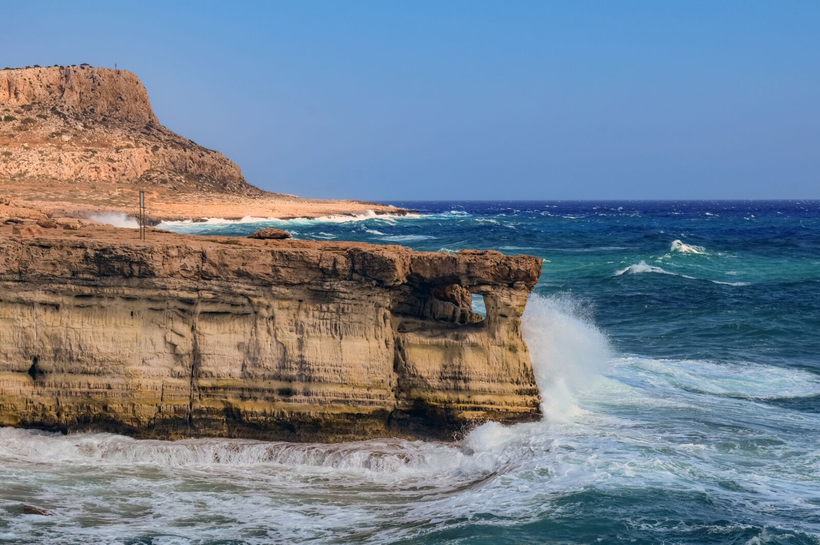 Nikon D3300 sample photo. Cavo greko, cyprus, sea photography