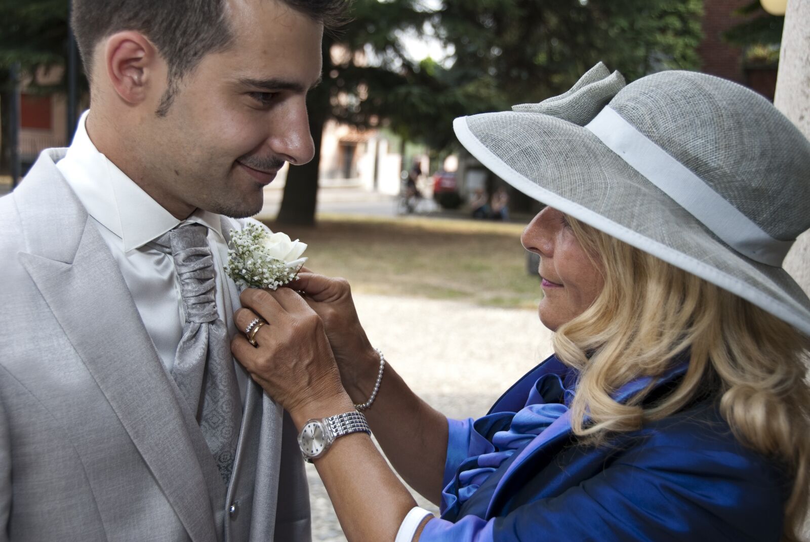 Nikon D200 sample photo. Marriage, groom, wedding photography